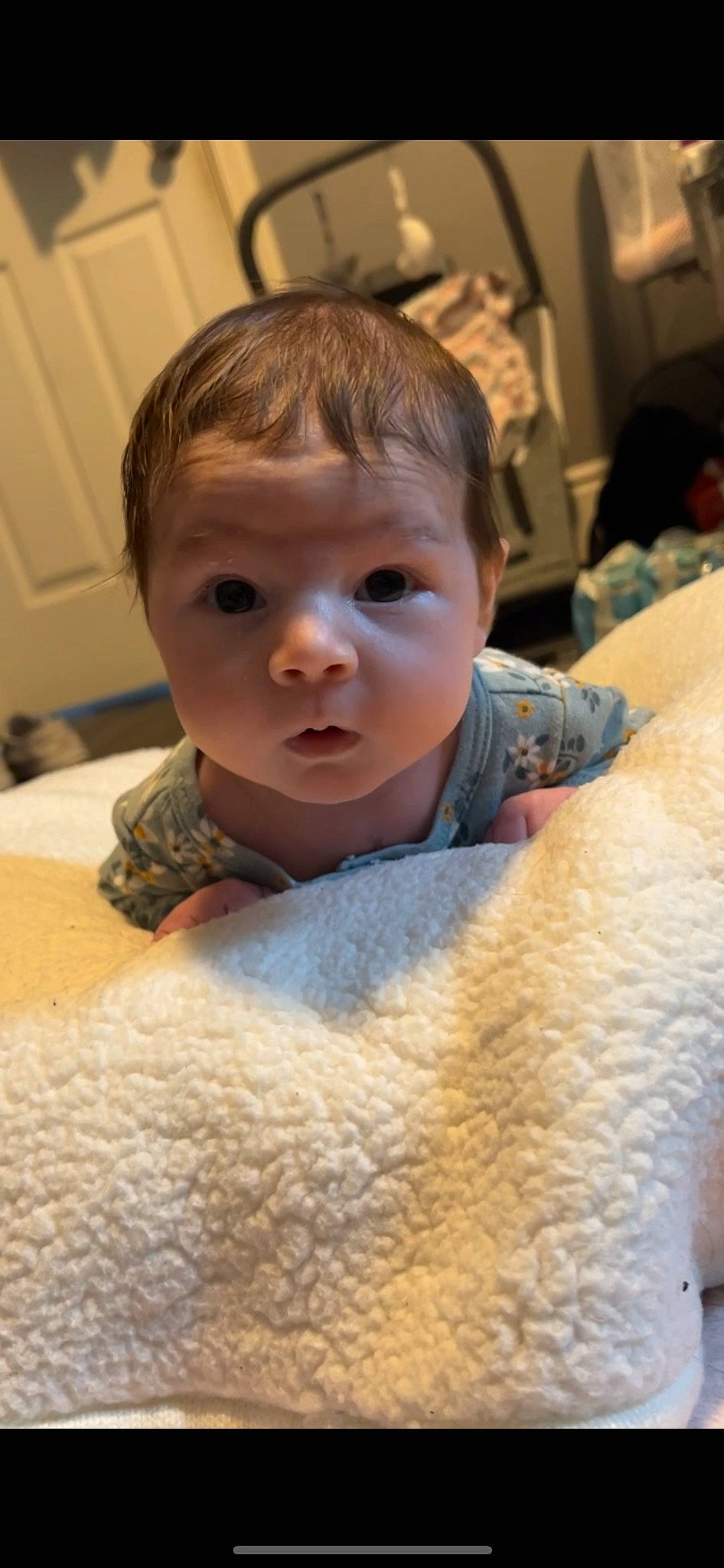 Oakleigh joined the competition — help win amazing prizes! baby, baby_toddler_clothing, beauty, cheek, child, chin, close_up, comfort, door, eye, eyebrow, eyelash, flooring, fur, iris, linens, mammal, nose, person, skin