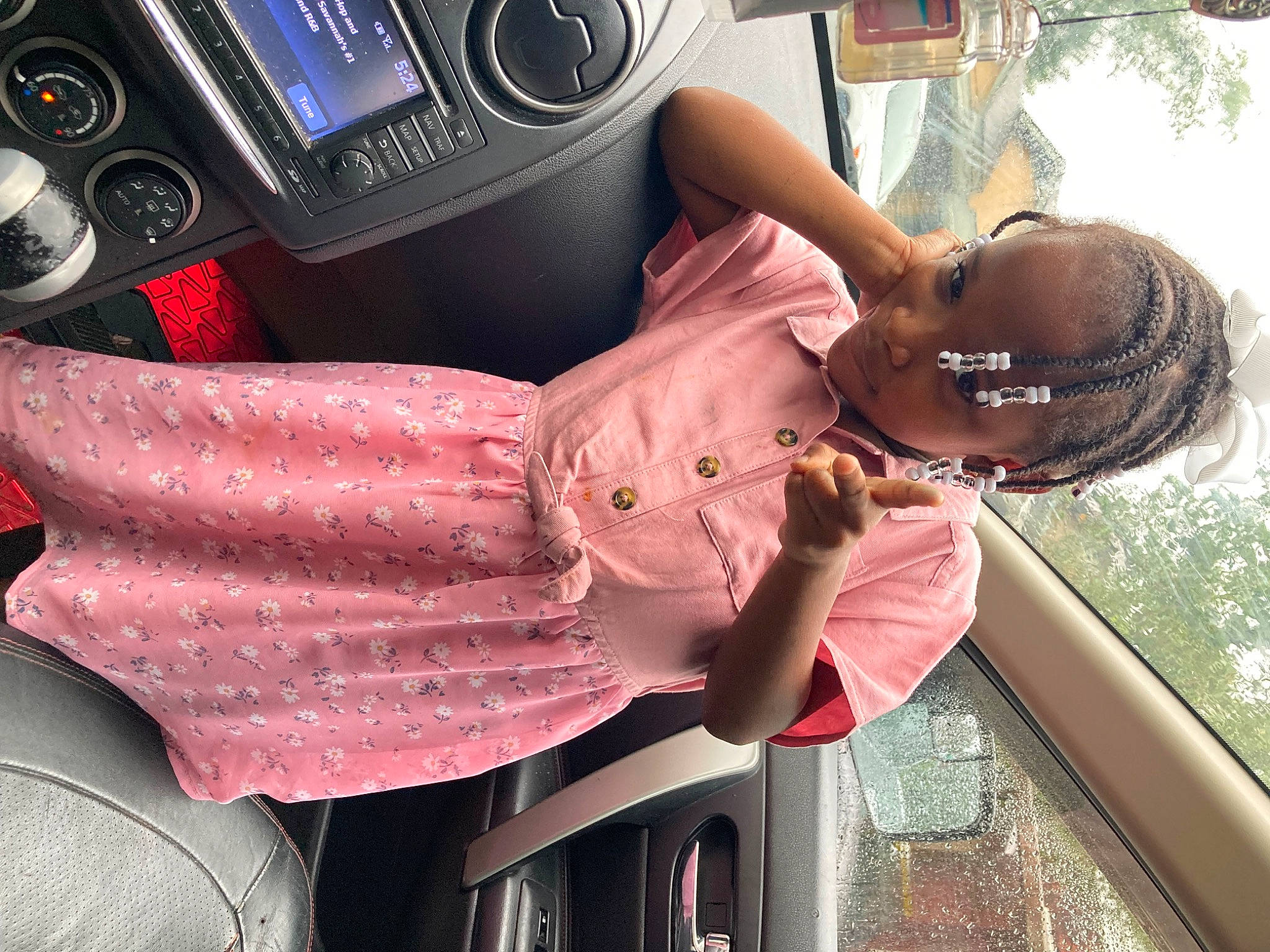 Ziyah joined the competition — help win amazing prizes! auto_part, automotive_design, automotive_exterior, automotive_lighting, cameras_optics, car, eyewear, finger, gear_shift, hand, hat, light, motor_vehicle, person, personal_luxury_car, steering_wheel, sunglasses, tree, vehicle, vehicle_audio