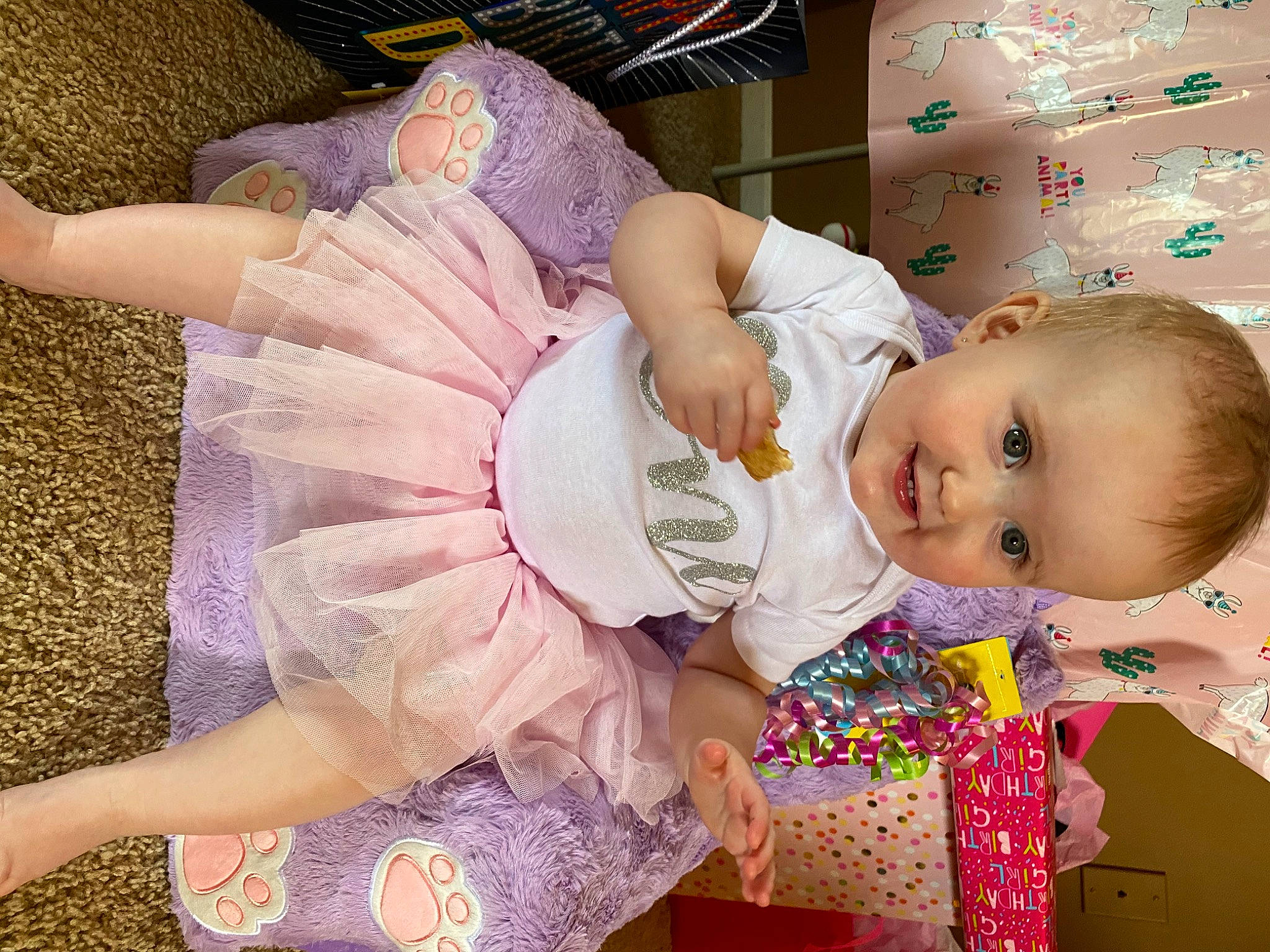 Emmie joined the competition — help win amazing prizes! baby, baby_products, baby_toddler_clothing, child, happy, person, pink, product, toddler