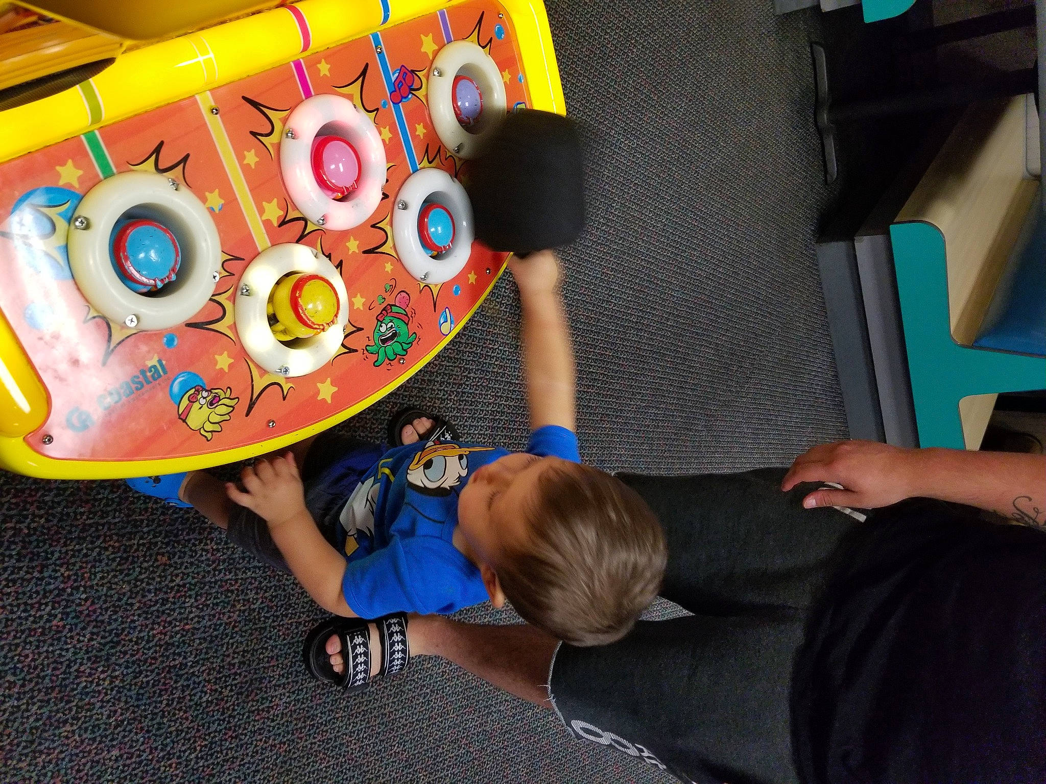 Isiah joined the competition — help win amazing prizes! animated_cartoon, animation, art, baby_toys, child, circle, flooring, fun, indoor_games_and_sports, leisure, machine, person, plastic, play, recreation, room, t_shirt, toddler, vacation, visual_arts