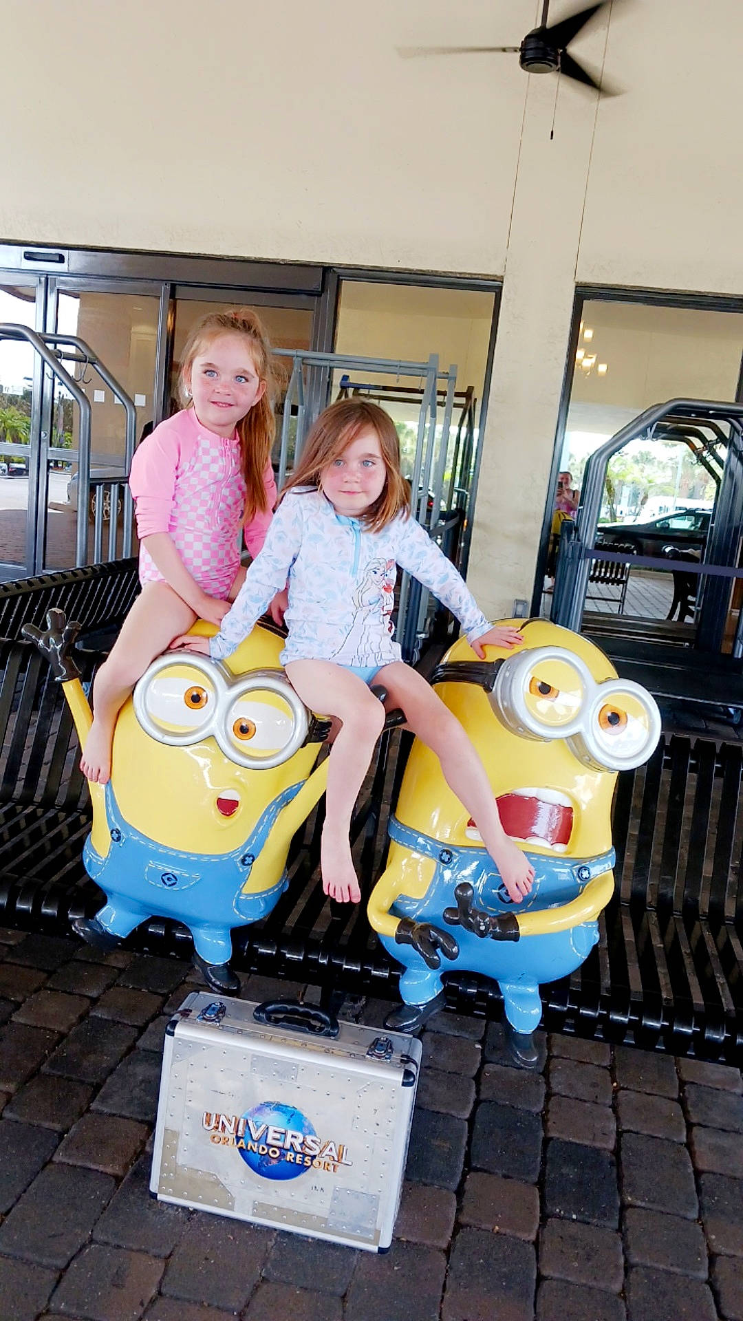 Kyree-reyne And Kallie joined the competition — help win amazing prizes! bag, child, city, costume, event, fun, happy, joy, leisure, luggage_and_bags, person, play, recreation, shoe, shorts, smile, snapshot, t_shirt, toddler, vacation