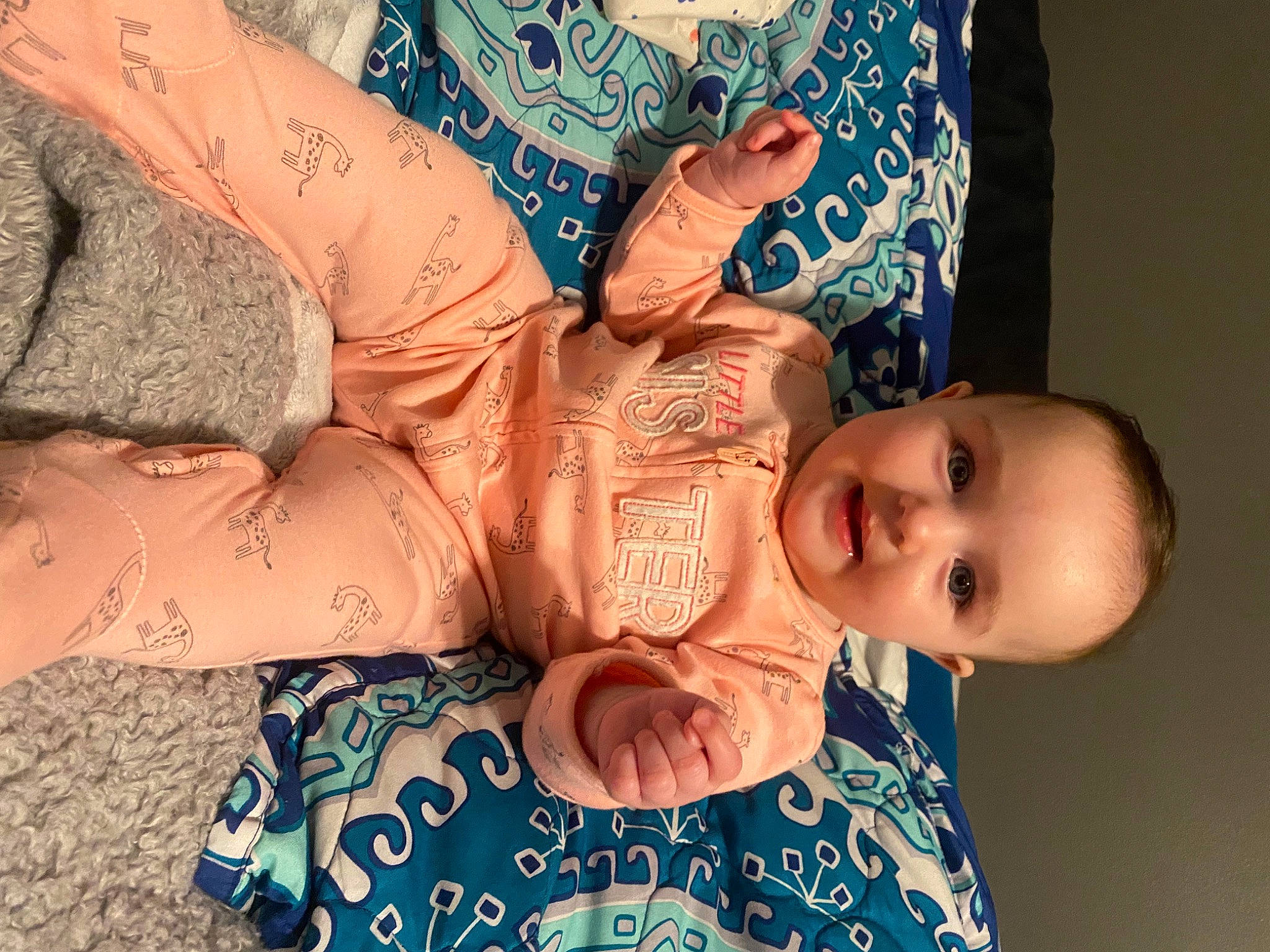 Avalynn joined the competition — help win amazing prizes! baby, blue, chest, clothing, eye, finger, gesture, glasses, hand, happy, human_body, joint, mouth, neck, person, shoulder, skin, smile, thigh, trunk