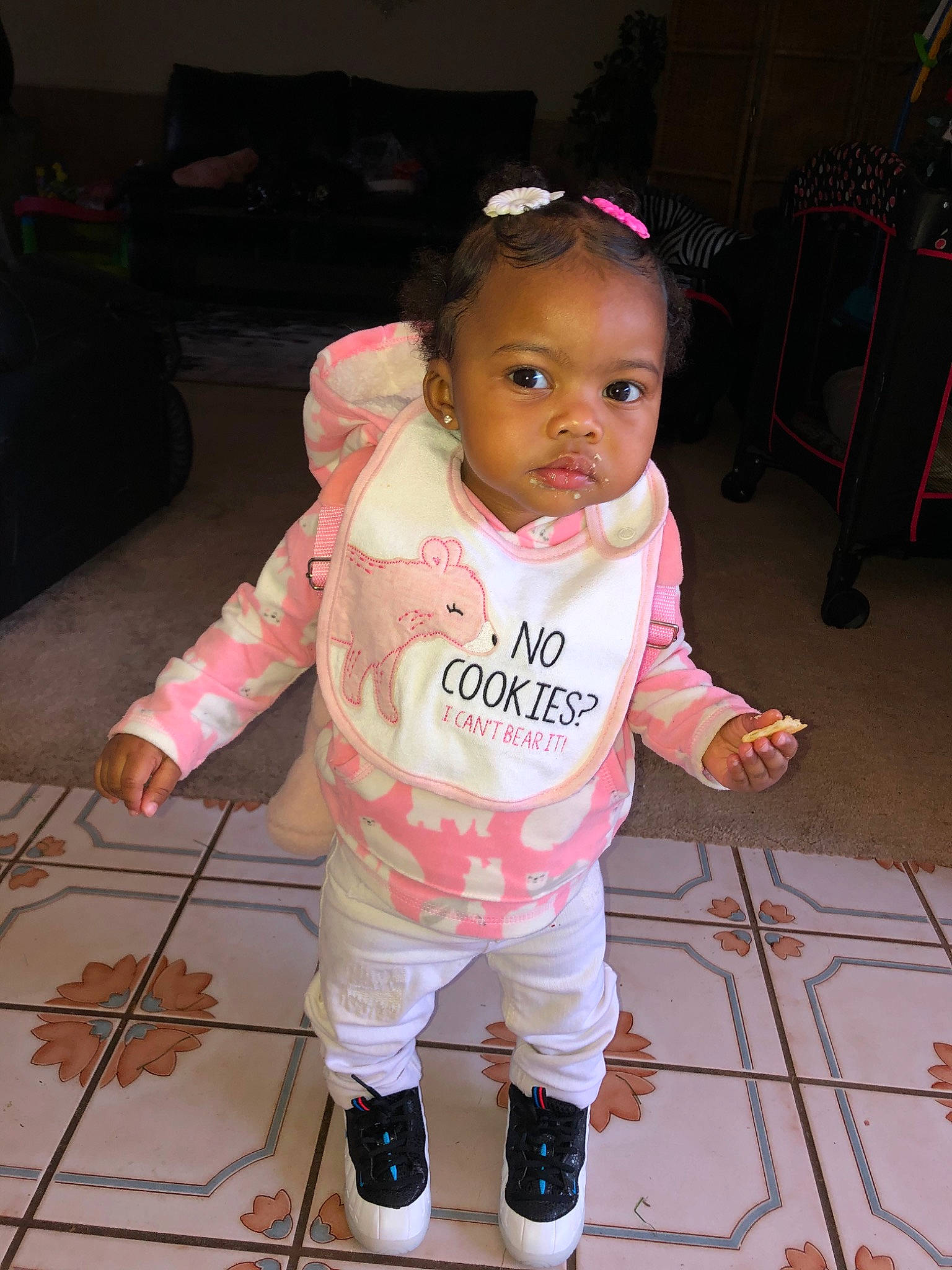 Lonna joined the competition — help win amazing prizes! baby, baby_toddler_clothing, child, person, pink, skin, toddler