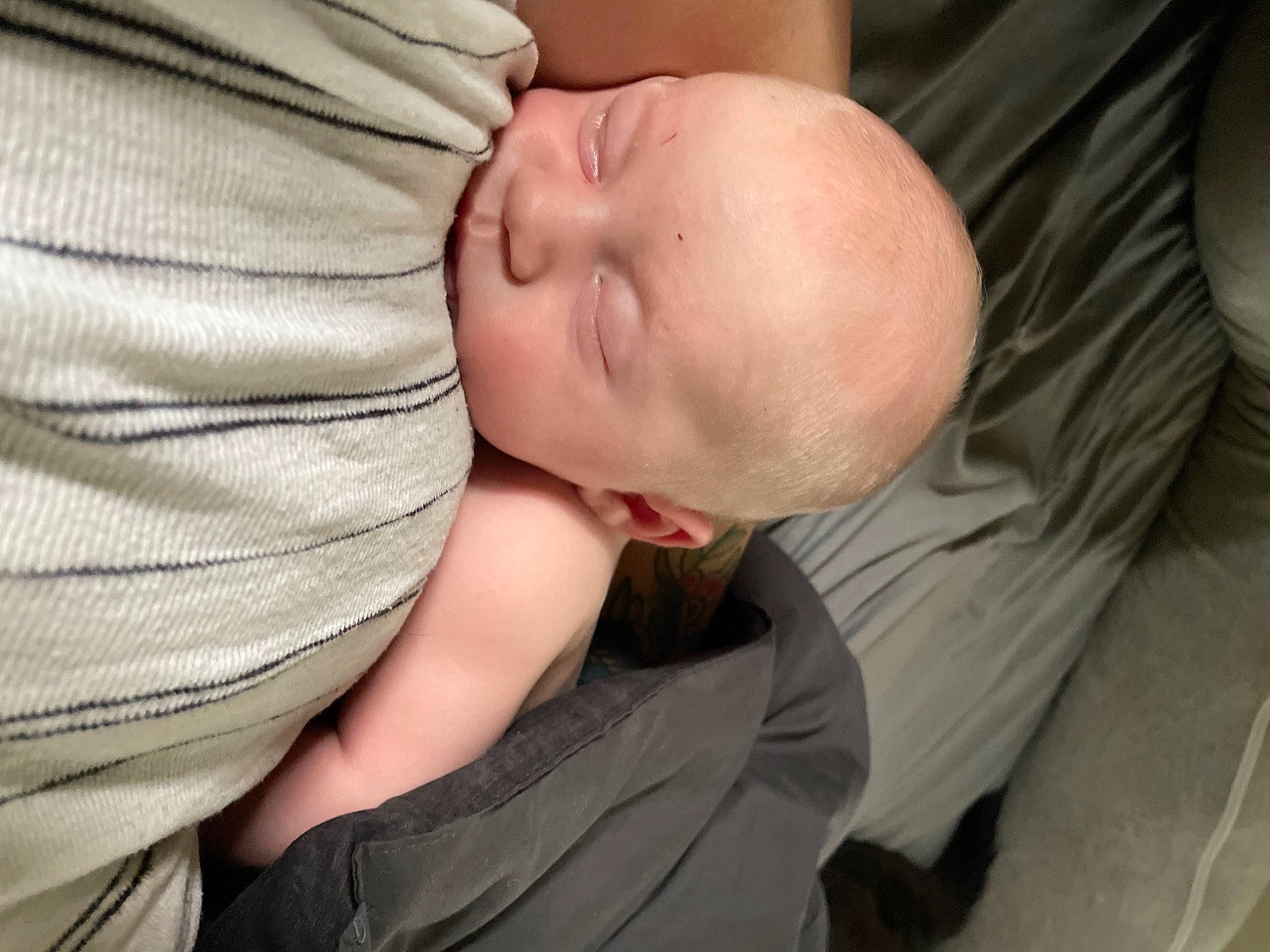 Dominik is registered to the contest to win money with this photo: baby, baby_toddler_clothing, cheek, child, childbirth, comfort, elbow, event, gesture, happy, human_body, nail, nap, nose, person, sleep, sleeve, thumb, toddler, wrinkle