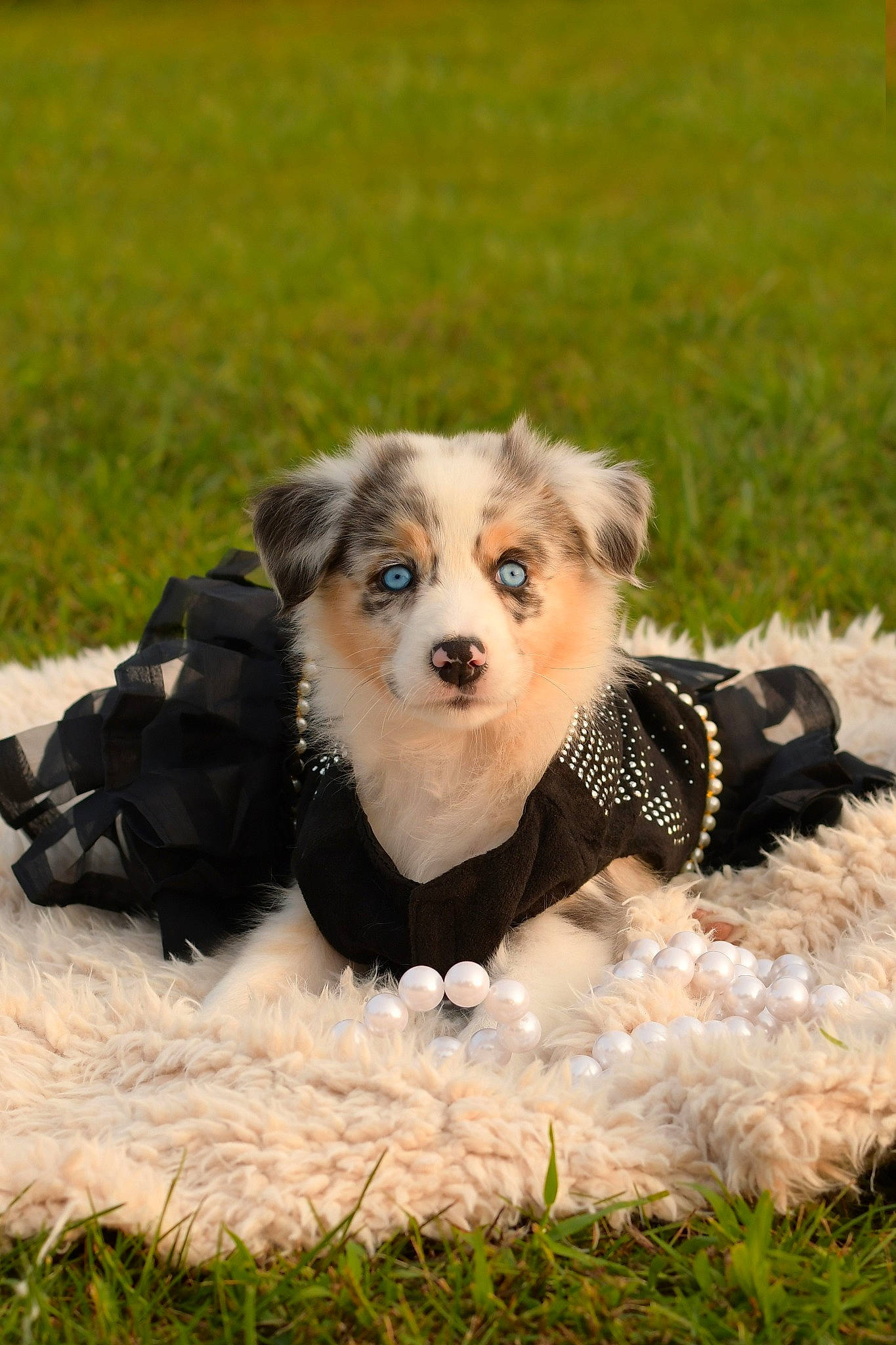 Maze joined the competition — help win amazing prizes! bowl, canidae, carnivore, companion_dog, dog, dog_breed, dog_clothes, dog_supply, fawn, fur, grass, puppy, sitting, snout, sporting_group, terrier, toy, toy_dog, whiskers, working_animal