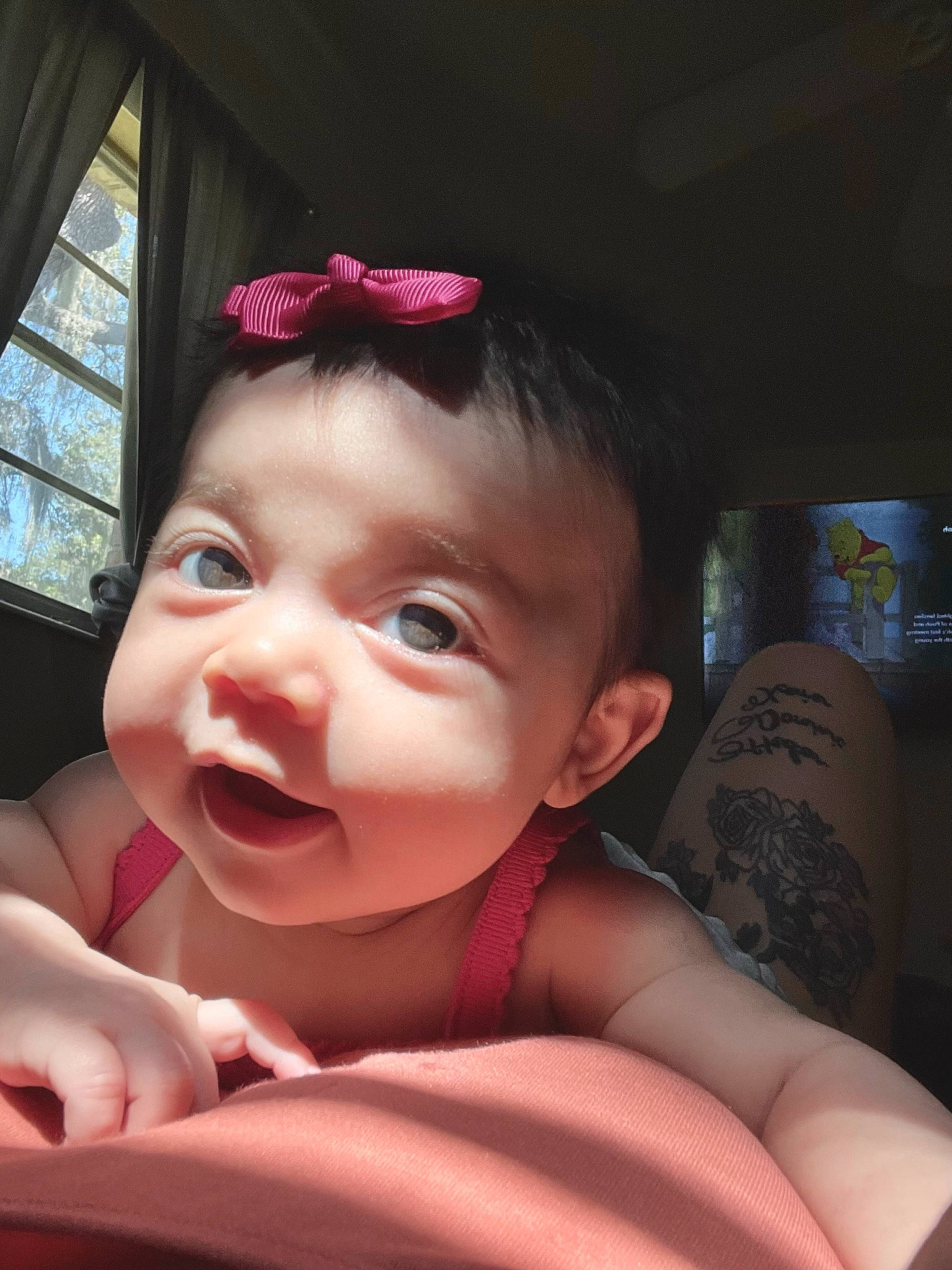 Nyleza joined the competition — help win amazing prizes! baby, cheek, child, chin, comfort, eyelash, flash_photography, fun, goggles, happy, iris, lip, magenta, mouth, nose, person, pink, skin, smile, toddler