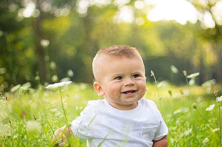 P.j. joined the competition — help win amazing prizes! baby, child, facial_expression, fun, grass, happy, joy, male, meadow, people_in_nature, person, photograph, photography, plant, portrait, portrait_photography, skin, smile, summer, sunlight