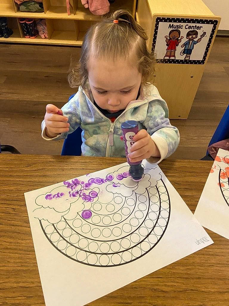 Jadyn joined the competition — help win amazing prizes! art, artist, chair, child, child_art, circle, event, fun, paint, pattern, person, play, stationery, table, toddler, tree, visual_arts, wood, writing, writing_implement