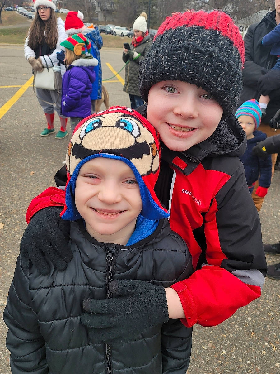 Mikey joined the competition — help win amazing prizes! beanie, blurred, cap, child, event, freezing, friendship, fun, happy, headgear, headwear, jacket, joy, leisure, outerwear, person, recreation, smile, toddler, tourism