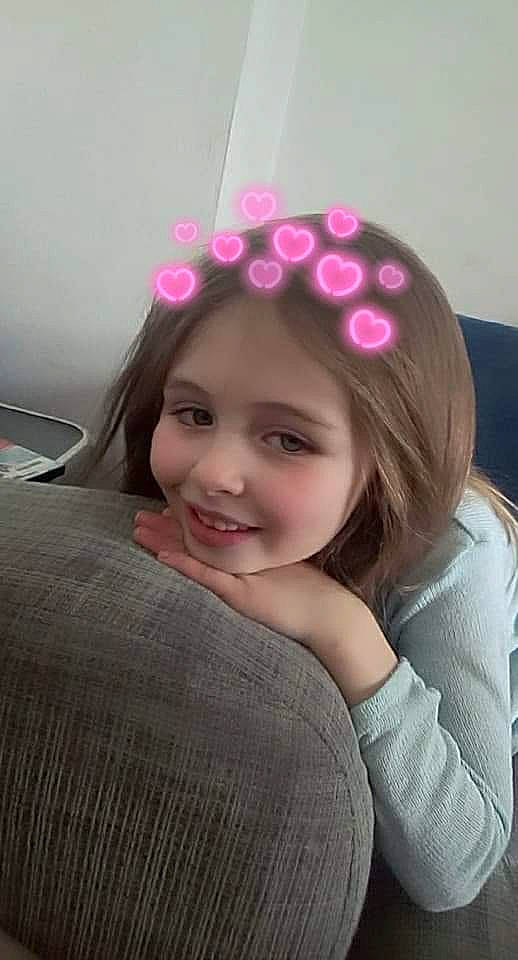 Kendra joined the competition — help win amazing prizes! beauty, brown_hair, child, ear, fashion_accessory, hair, hair_accessory, hair_coloring, headband, headgear, headpiece, joy, person, pink, skin, smile, toddler