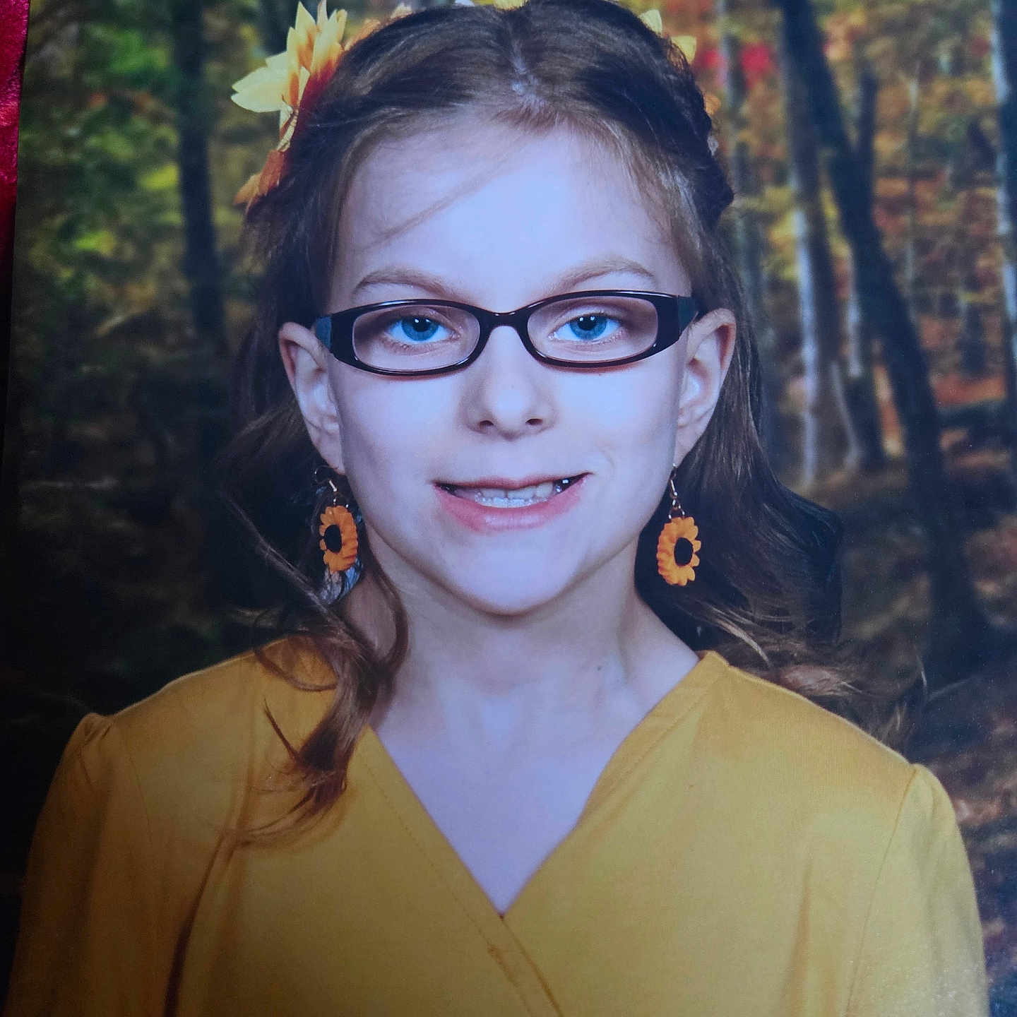 Lila joined the competition — help win amazing prizes! accessories, adult, earring, face, glasses, grove, happy, head, jewelry, land, nature, outdoors, person, photography, plant, portrait, smile, tree, vegetation, woodland