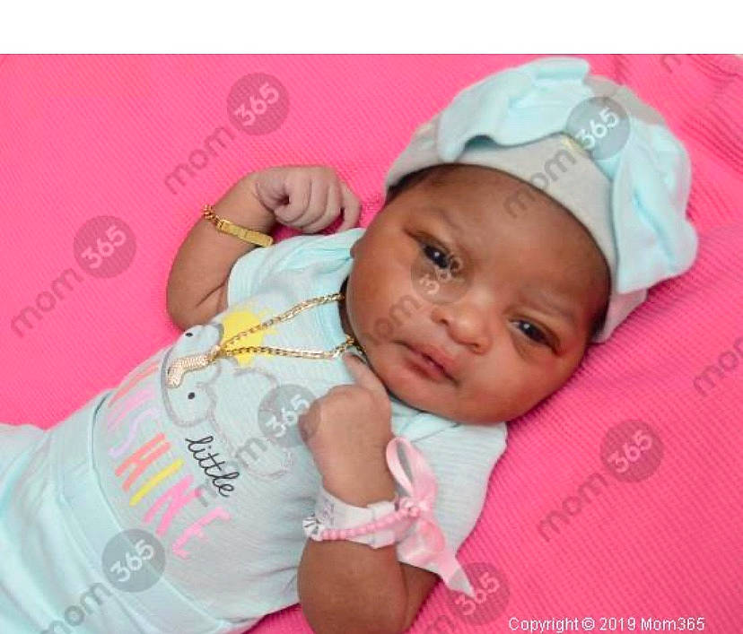 Laila joined the competition — help win amazing prizes! baby, baby_products, baby_toddler_clothing, birth, bonnet, cheek, child, hair_accessory, headband, headgear, person, pink, product, skin, smile, toddler