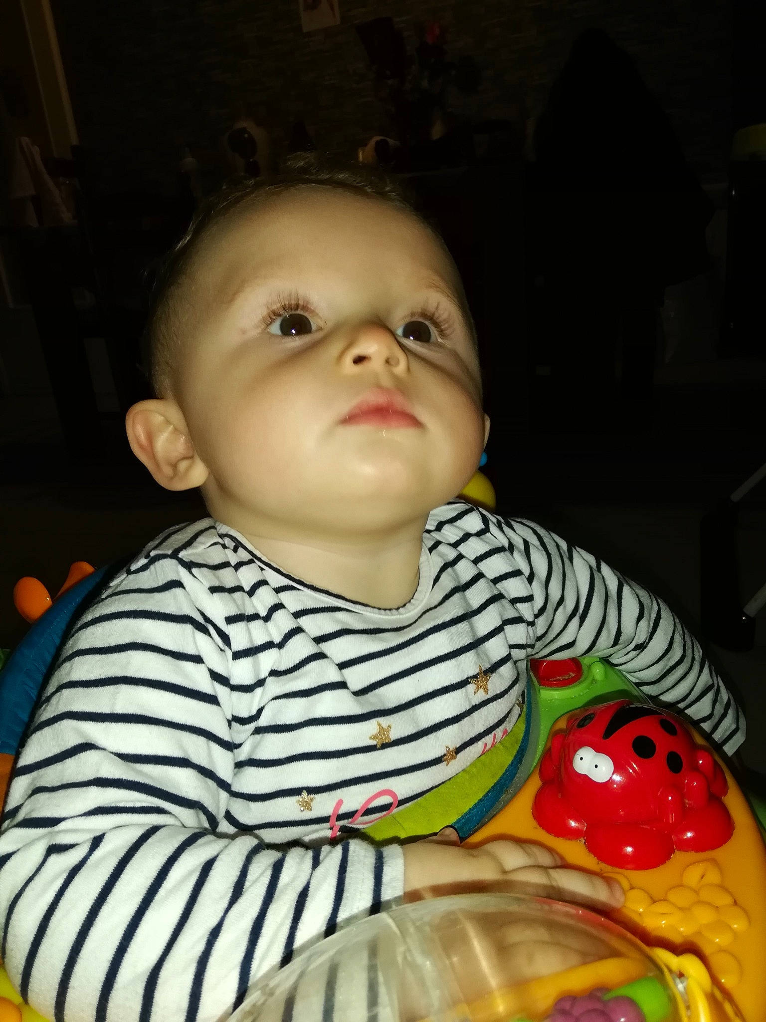 Jannah participe au concours pour gagner de l'argent avec cette photo : baby, cheek, child, eye, face, fun, head, iris, nose, person, play, skin, smile, toddler