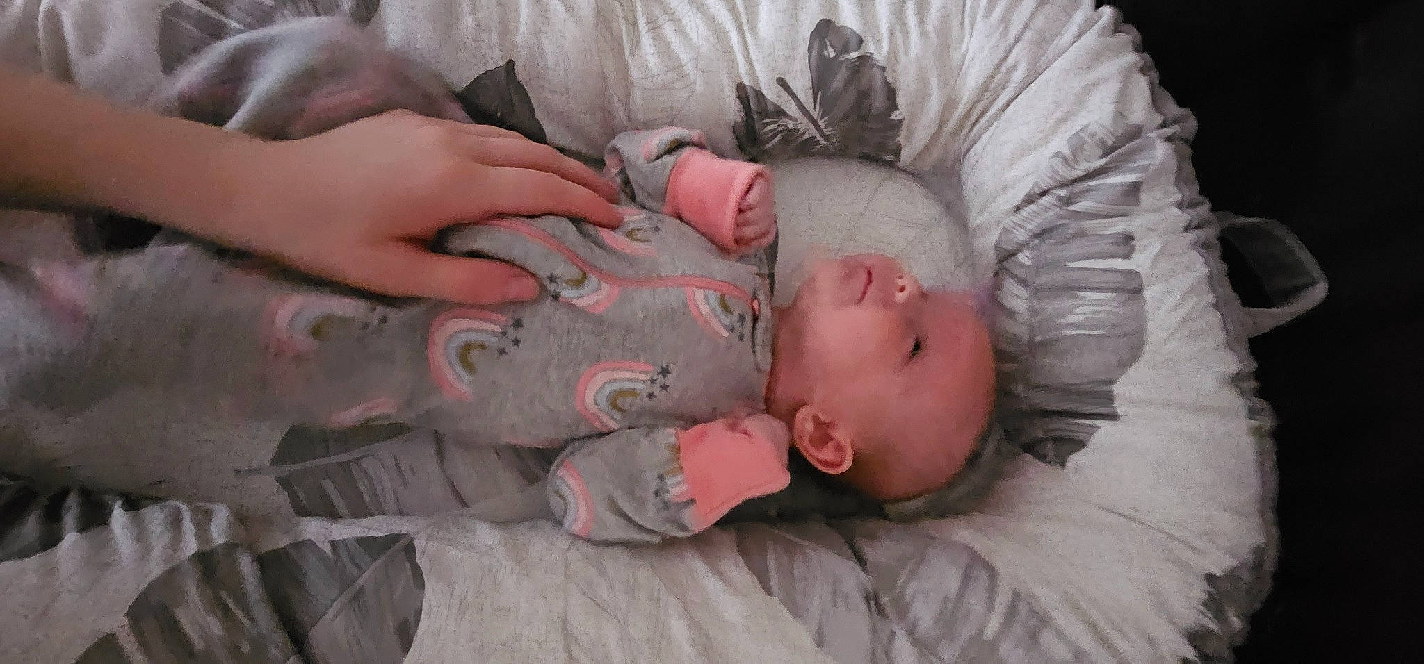 Brynlee joined the competition — help win amazing prizes! baby, baby_products, baby_sleeping, baby_toddler_clothing, bed, bedtime, cheek, child, comfort, eye, face, finger, head, linens, mouth, nap, person, room, skin, toddler