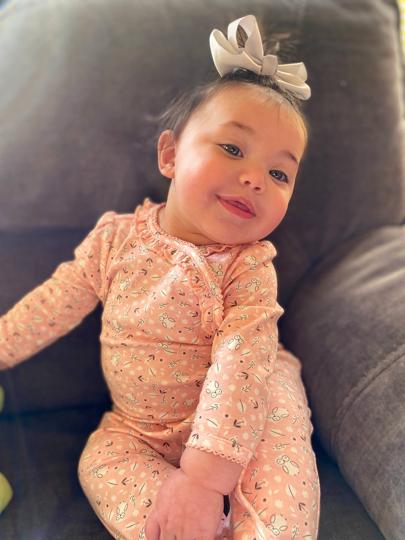 Kira joined the competition — help win amazing prizes! baby, beauty, blond, cheek, child, child_model, ear, eye, face, forehead, head, person, photography, pink, sitting, skin, smile, toddler