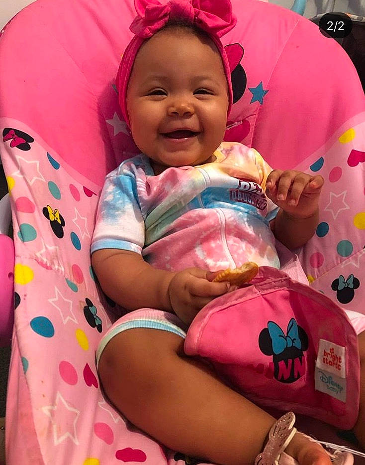 Montana is registered to the contest to win money with this photo: baby, baby_products, birth, cheek, child, happy, head, joy, person, pink, play, product, skin, smile, toddler