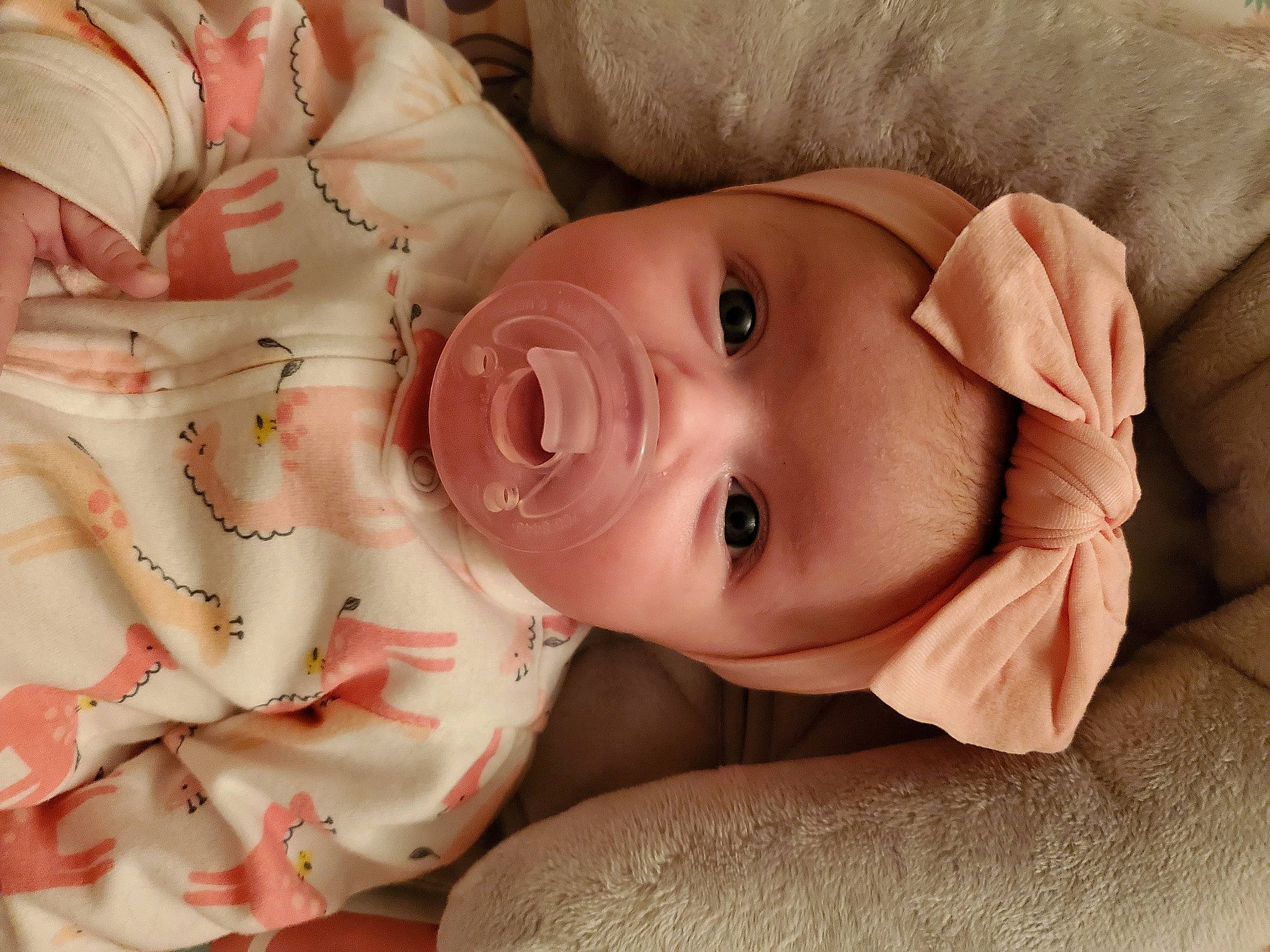 Lexi is registered to the contest to win money with this photo: baby, baby_toddler_clothing, cheek, child, close_up, eye, eyelash, finger, hat, head, headwear, lip, mouth, muscle, nose, peach, person, pink, skin, smile