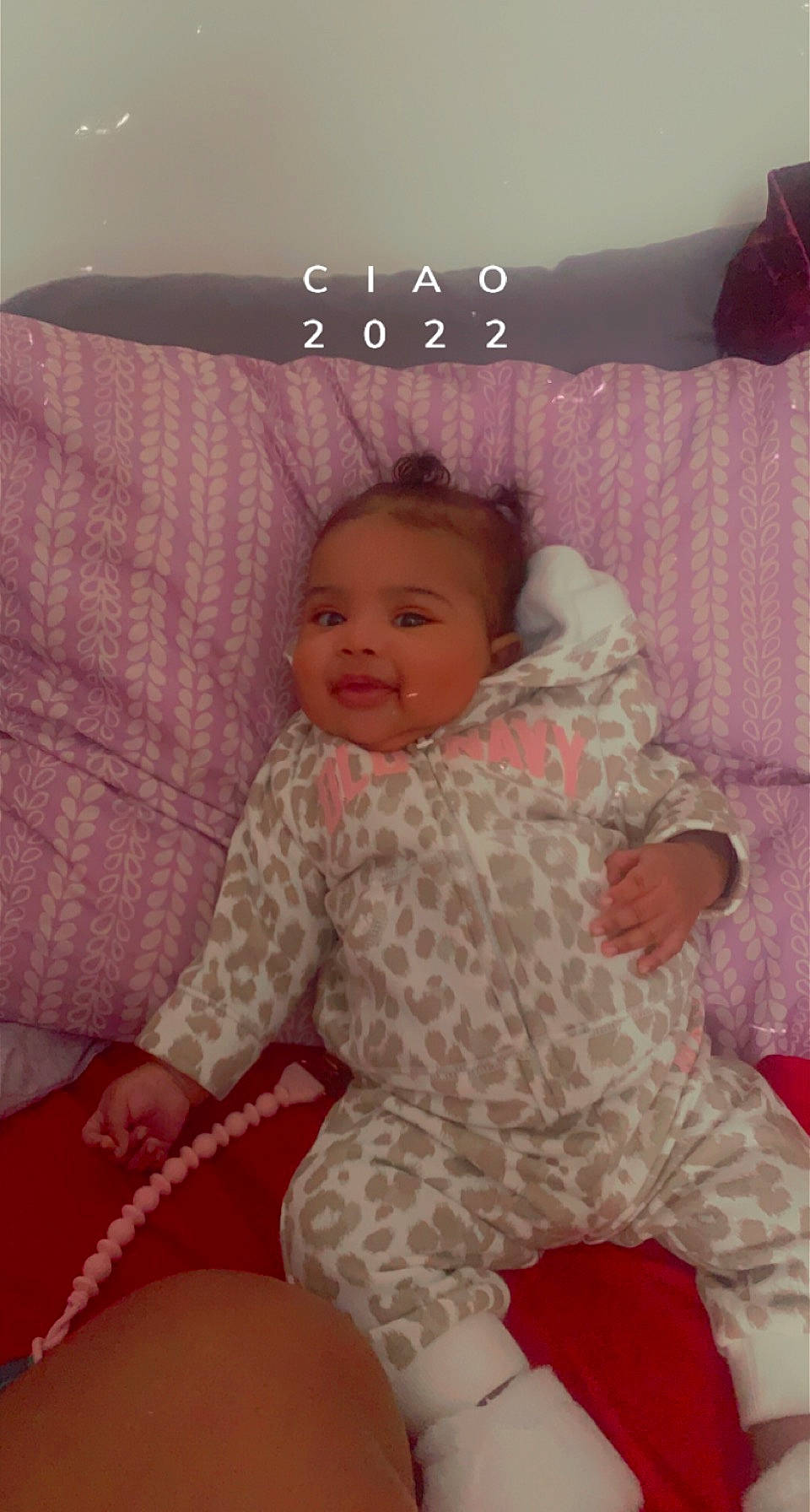 Seyven joined the competition — help win amazing prizes! baby, baby_toddler_clothing, cheek, comfort, eye, face, finger, furniture, happy, head, linens, magenta, person, pink, product, skin, sleeve, smile, textile, thigh