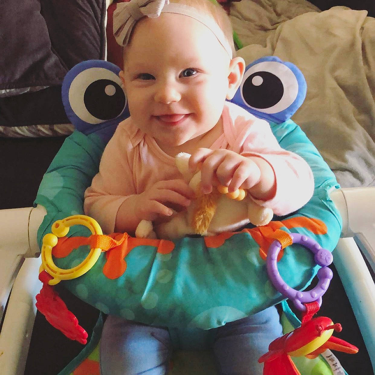 Callahan joined the competition — help win amazing prizes! baby, baby_products, birth, child, ear, eye, face, head, joy, person, play, product, sitting, smile, toddler