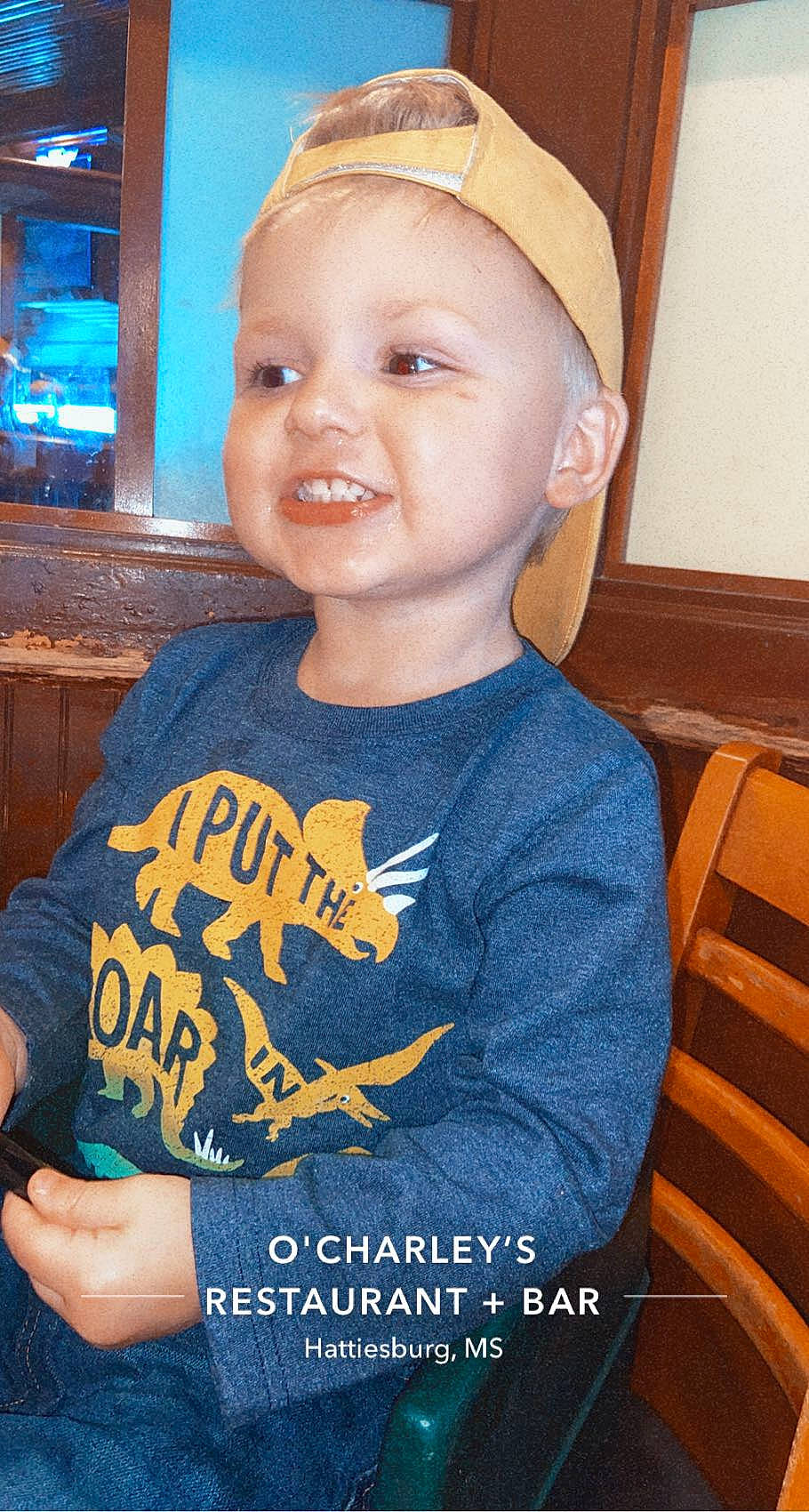 Wesson joined the competition — help win amazing prizes! baby, baby_toddler_clothing, blue, cap, cheek, child, chin, cool, facial_expression, fun, hairstyle, happy, iris, organ, party_hat, person, sleeve, smile, t_shirt, television