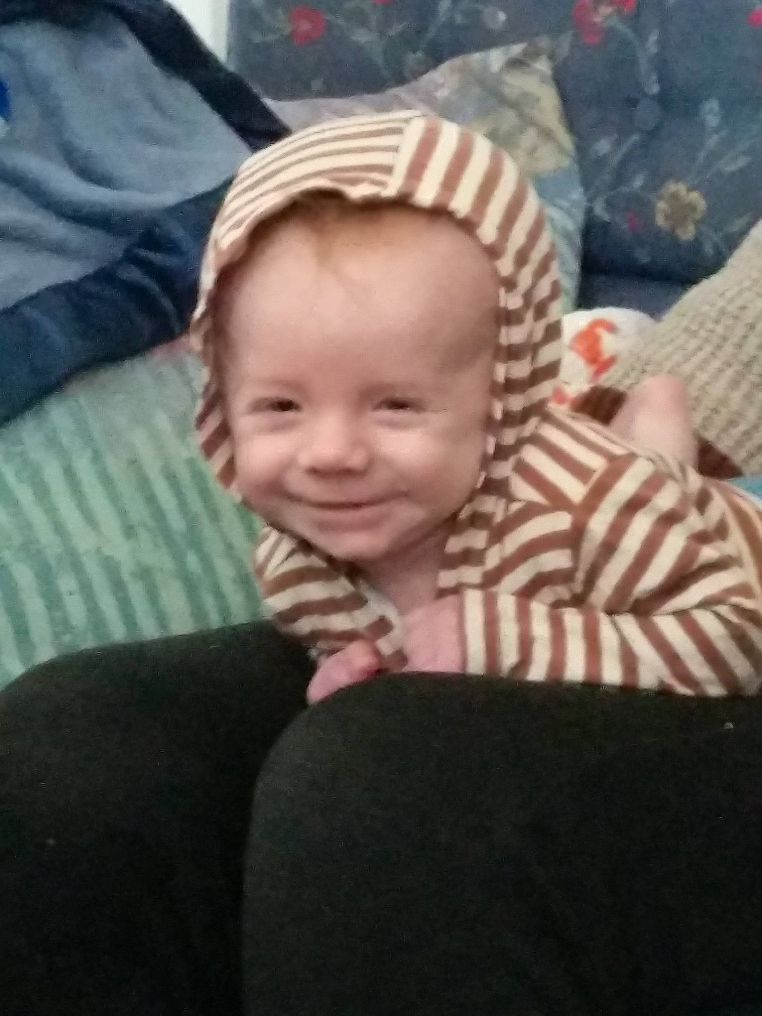 Malachi joined the competition — help win amazing prizes! baby, baby_laughing, baby_products, cheek, child, comfort, fun, happy, head, joy, laugh, linens, magenta, person, plant, portrait_photography, room, sitting, smile, toddler