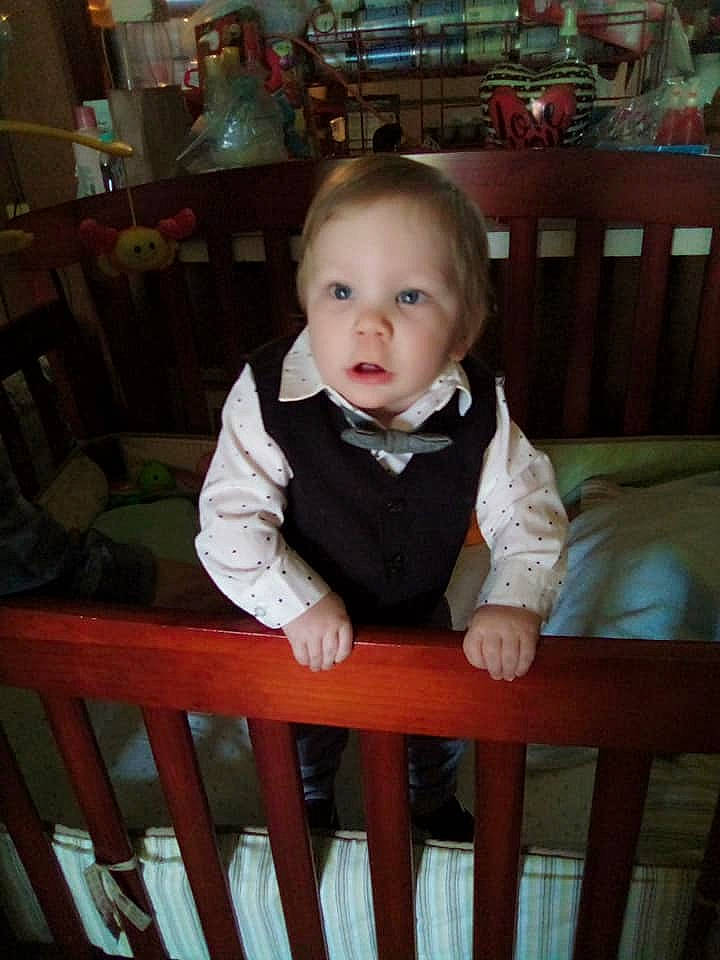 Evan joined the competition — help win amazing prizes! baby, baby_products, cheek, child, eye, furniture, person, product, sitting, skin, smile, toddler