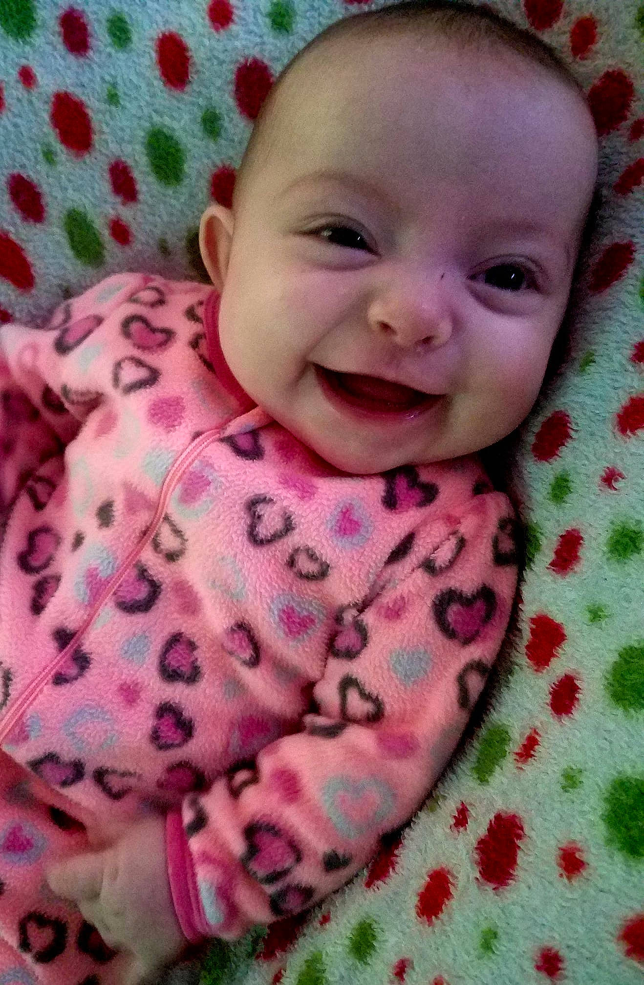 Natalie Grace joined the competition — help win amazing prizes! cheek, child, eye, face, girl, head, infant, iris, lip, mouth, nose, pattern, person, pink, product, skin, smile, toddler