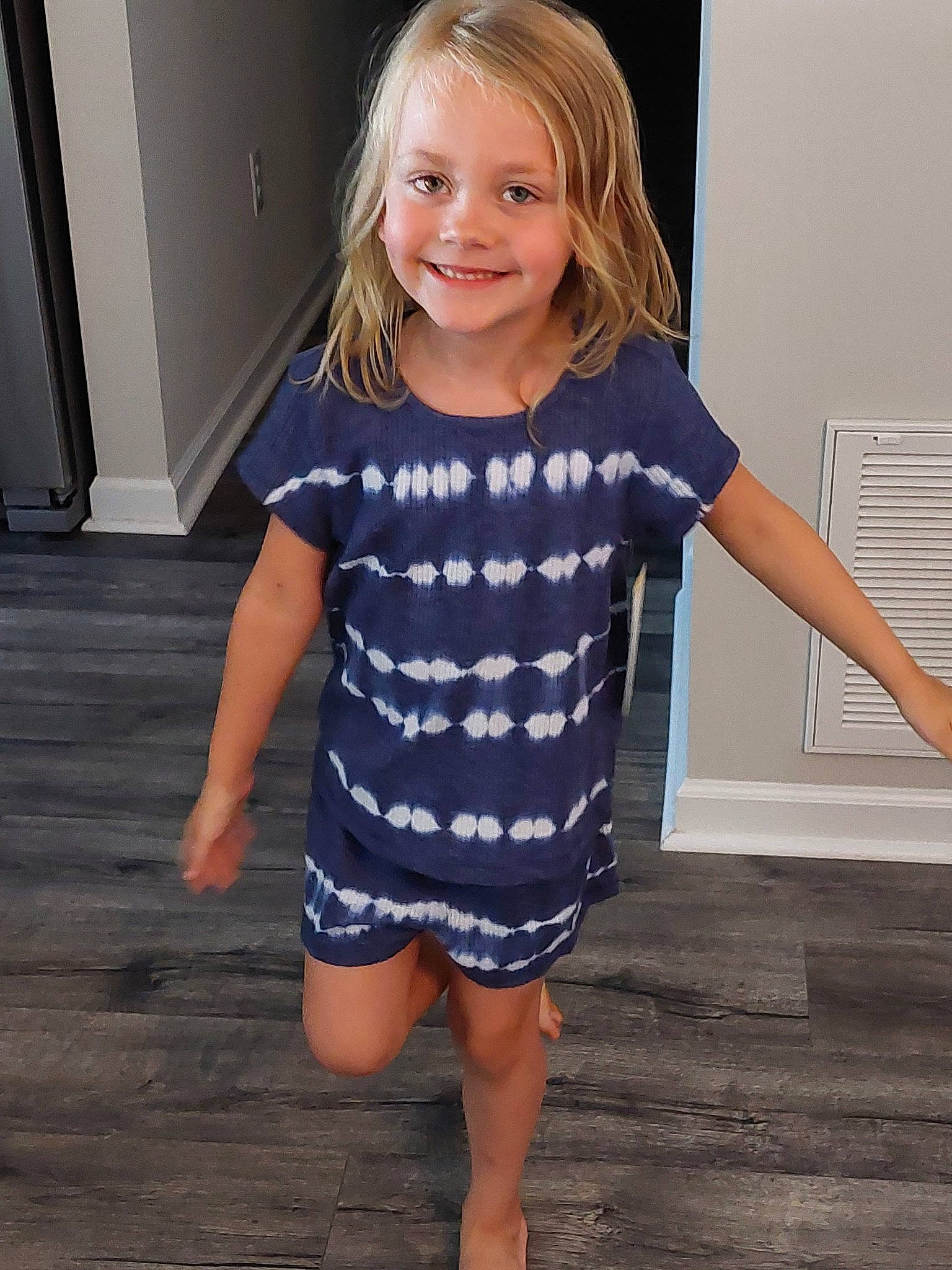Ember joined the competition — help win amazing prizes! baby_toddler_clothing, dress, face, facial_expression, finger, hair, happy, head, joint, joy, knee, leg, neck, one_piece_garment, person, shoulder, sleeve, smile, t_shirt, thigh