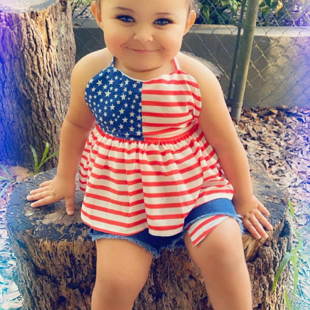 Layla joined the competition — help win amazing prizes! child, clothing, dress, face, female, footwear, girl, grass, head, herbal, herbs, person, photography, plant, portrait, pottedplant, shoe, shorts, summer, tree