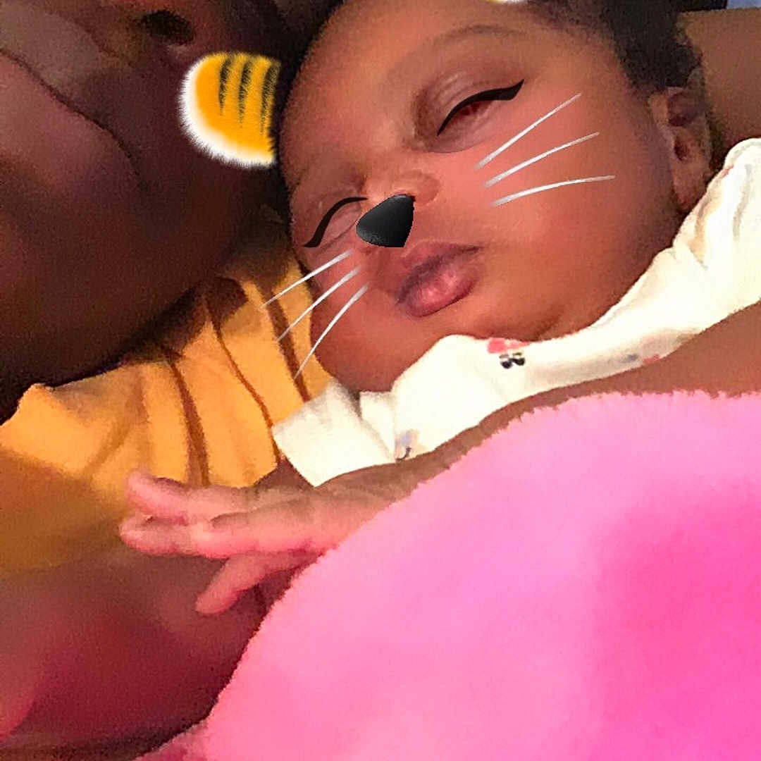 Layla is registered to the contest to win money with this photo: beauty, black_hair, cheek, child, eye, face, finger, forehead, girl, happiness, head, human, lip, mouth, neck, nose, pink, product, skin, smile