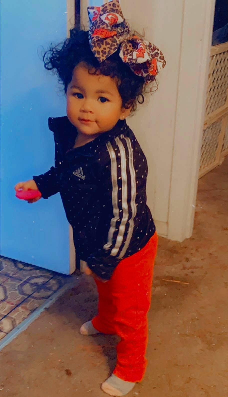 Skylynn Fay joined the competition — help win amazing prizes! baby_toddler_clothing, child, costume, electric_blue, eye, face, fashion_design, flooring, fun, hair, happy, headgear, pattern, person, shoulder, sleeve, standing, street_fashion, toddler, vintage_clothing