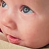 baby, face, close_up, blue_eyes, infant, child, skin, portrait, social_media, comment_section, likes, profile_picture, text, digital, screenshot, mobile_screen, expression, cute, young, human