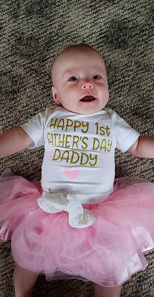 Tayden joined the competition — help win amazing prizes! baby, baby_bloomers, baby_products, baby_toddler_clothing, child, costume, person, pink, product, smile, toddler