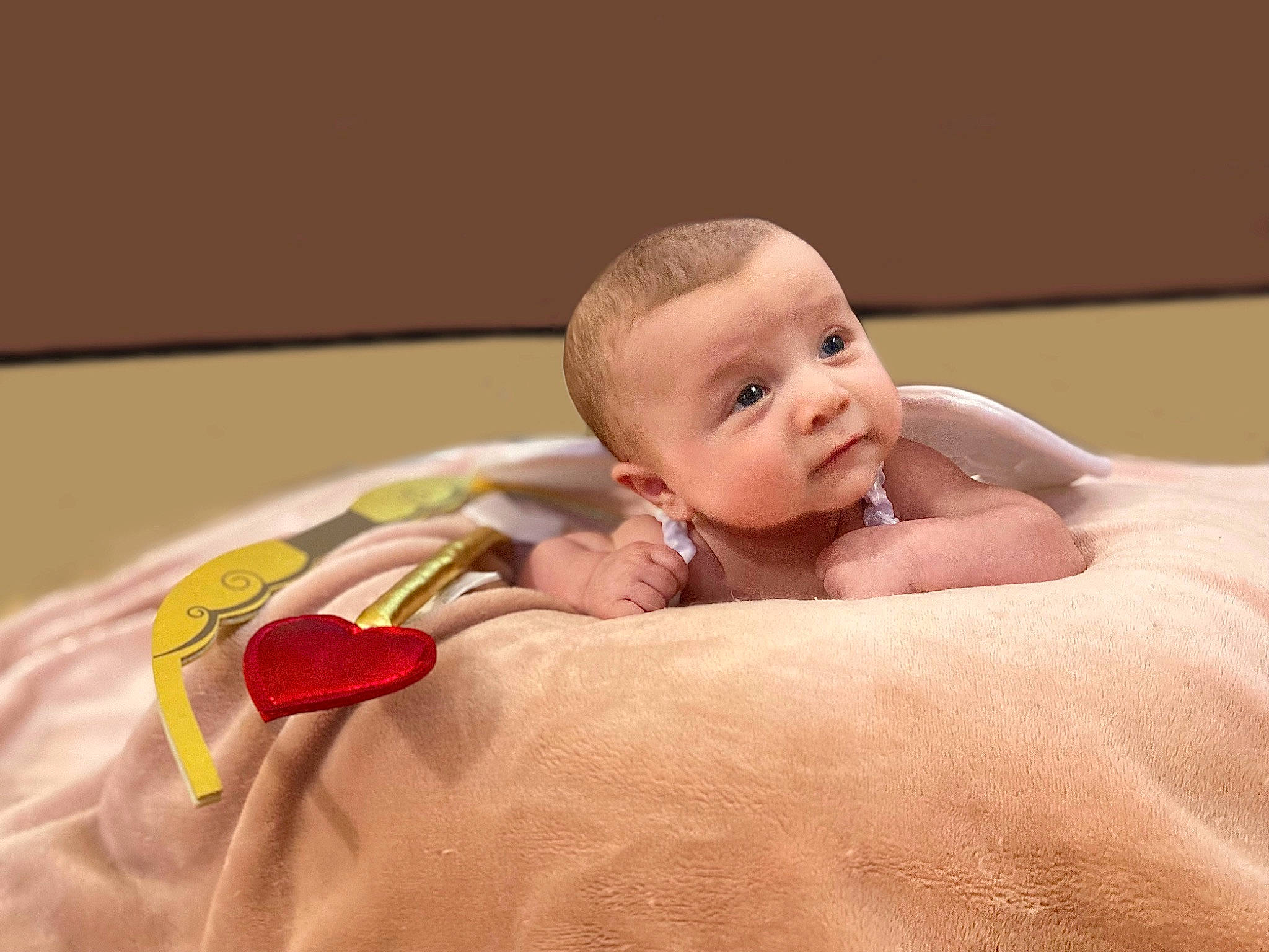 River is registered to the contest to win money with this photo: baby, baby_products, baby_toddler_clothing, carmine, cheek, child, comfort, flooring, fun, gesture, hand, happy, linens, lip, nail, neck, nose, person, skin, thumb