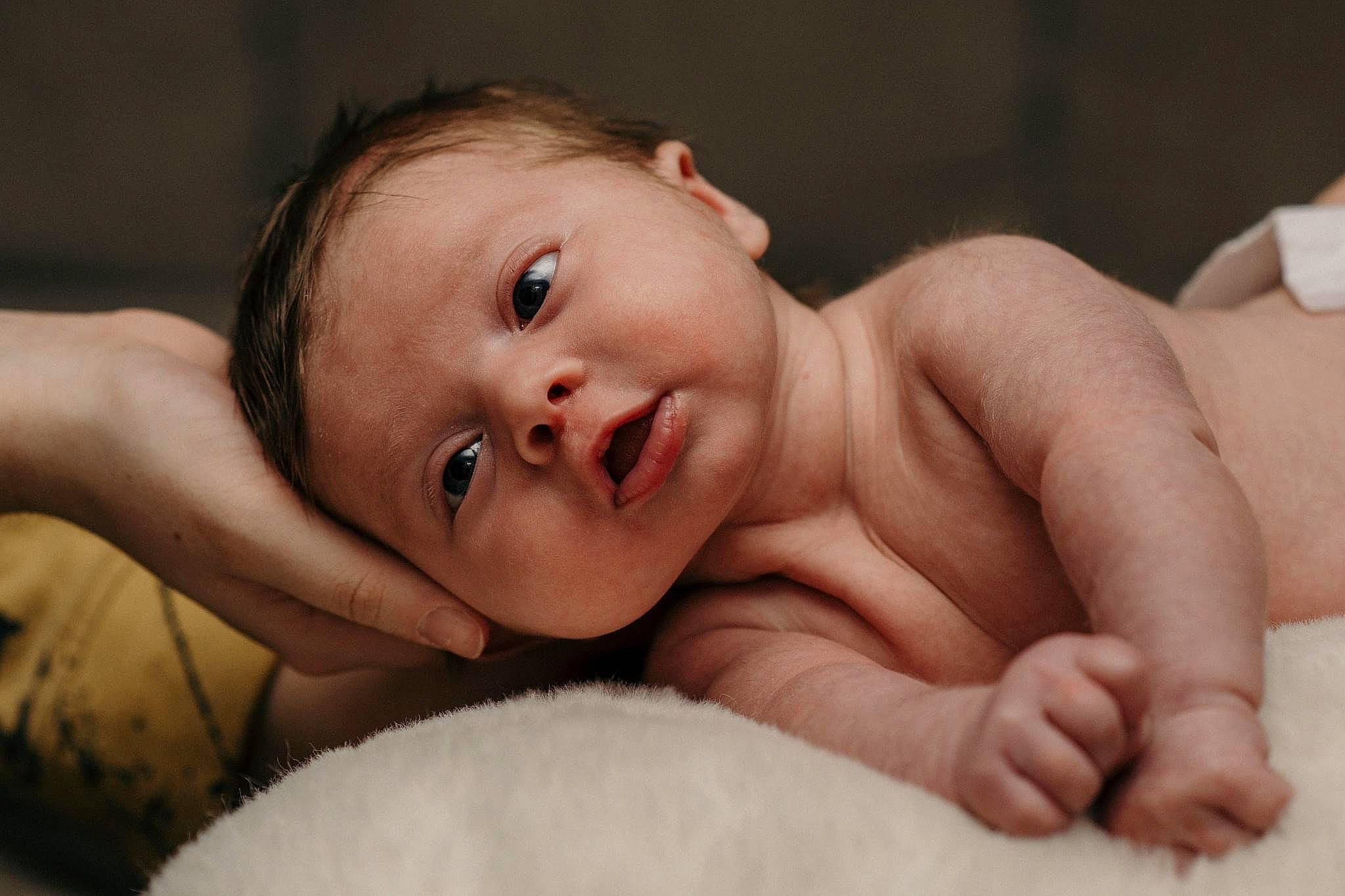 Paisley is registered to the contest to win money with this photo: baby, cheek, child, comfort, eyebrow, eyelash, facial_expression, finger, flash_photography, gesture, hand, happy, iris, lip, mouth, muscle, nose, person, skin, thumb