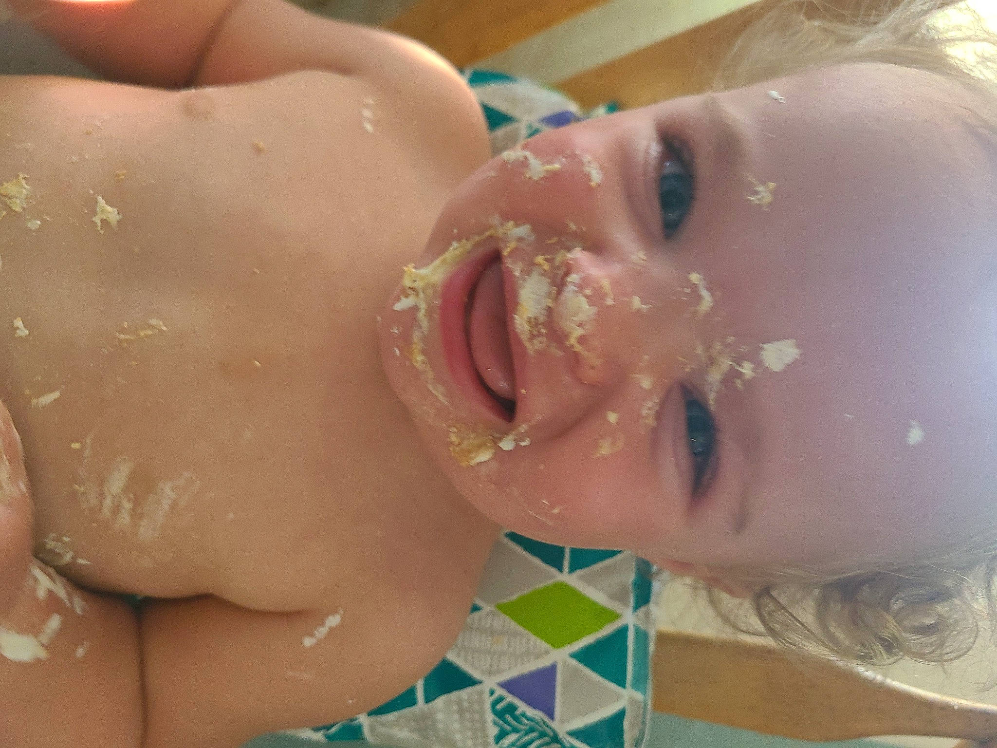 Caydince joined the competition — help win amazing prizes! baby, baby_bathing, bathing, birth, cheek, child, close_up, flesh, hand, mouth, neck, nose, person, skin, washing