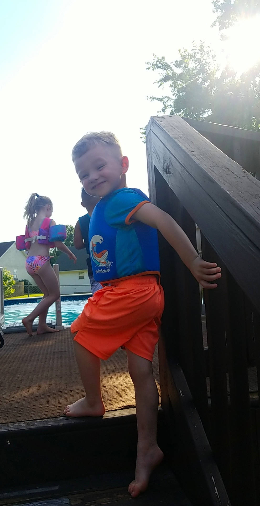 Ayden joined the competition — help win amazing prizes! automotive_exterior, barefoot, child, electric_blue, event, fun, games, happy, human_leg, joy, leisure, person, recreation, rolling, sandal, shorts, sky, sportswear, t_shirt, thigh