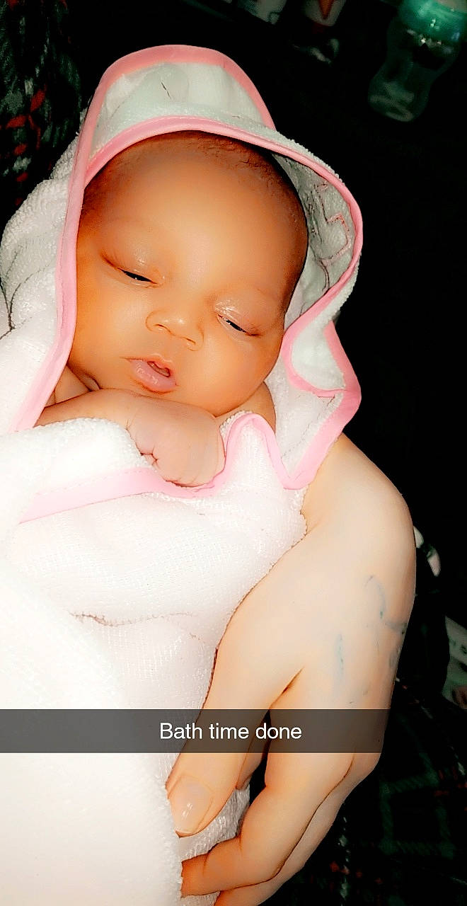 Rilynne joined the competition — help win amazing prizes! arm, baby, baby_toddler_clothing, cheek, chin, comfort, eye, eyebrow, eyelash, finger, hand, human_body, lip, mouth, nail, person, pink, skin, stomach, thumb