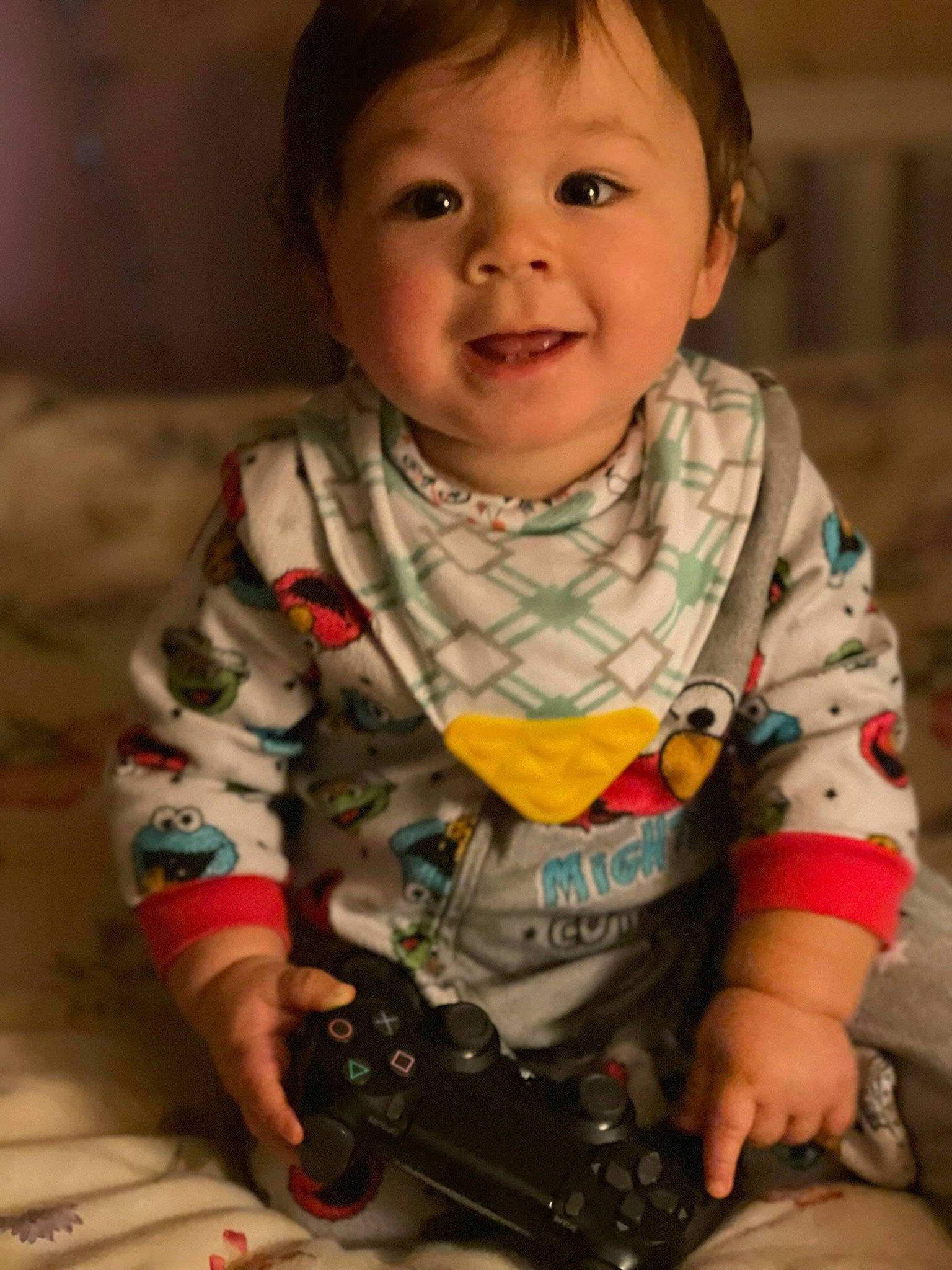 Hayden is registered to the contest to win money with this photo: arm, baby_toddler_clothing, cheek, chin, cool, face, finger, hand, happy, head, human_body, iris, neck, nose, outerwear, person, skin, sleeve, smile, standing