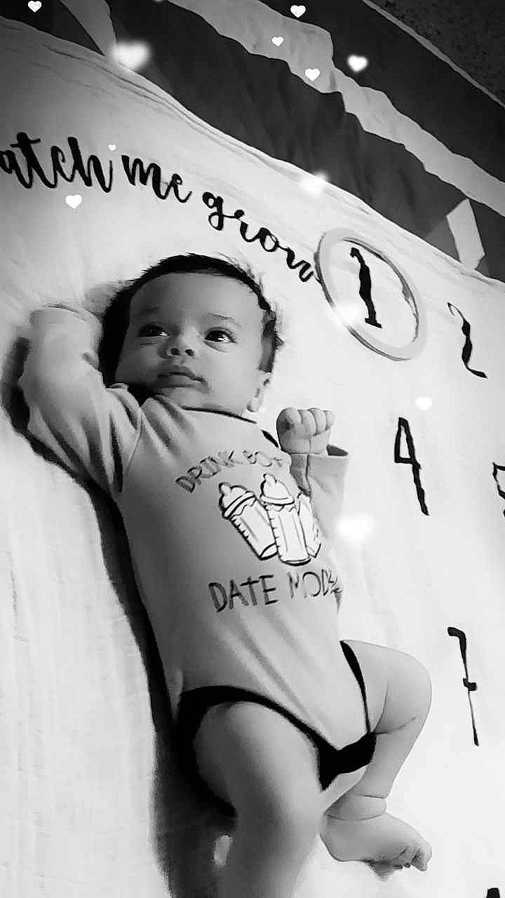 Corvin joined the competition — help win amazing prizes! baby, black, black_and_white, chest, elbow, eye, eyebrow, eyelash, face, flash_photography, happy, head, lip, person, photograph, skin, stomach, style, thigh, toddler