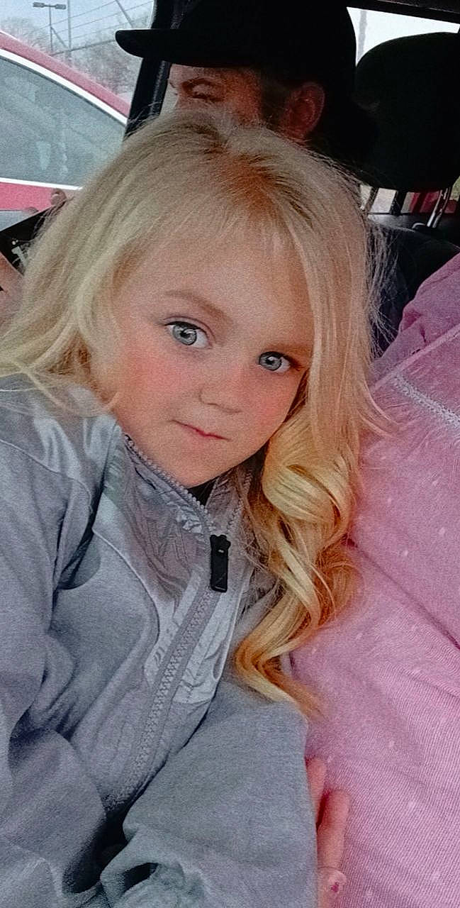 Harper joined the competition — help win amazing prizes! blond, cheek, chin, cool, eye, eyebrow, eyelash, fun, hair, happy, iris, lip, long_hair, mouth, nose, person, pink, skin, sleeve, toddler