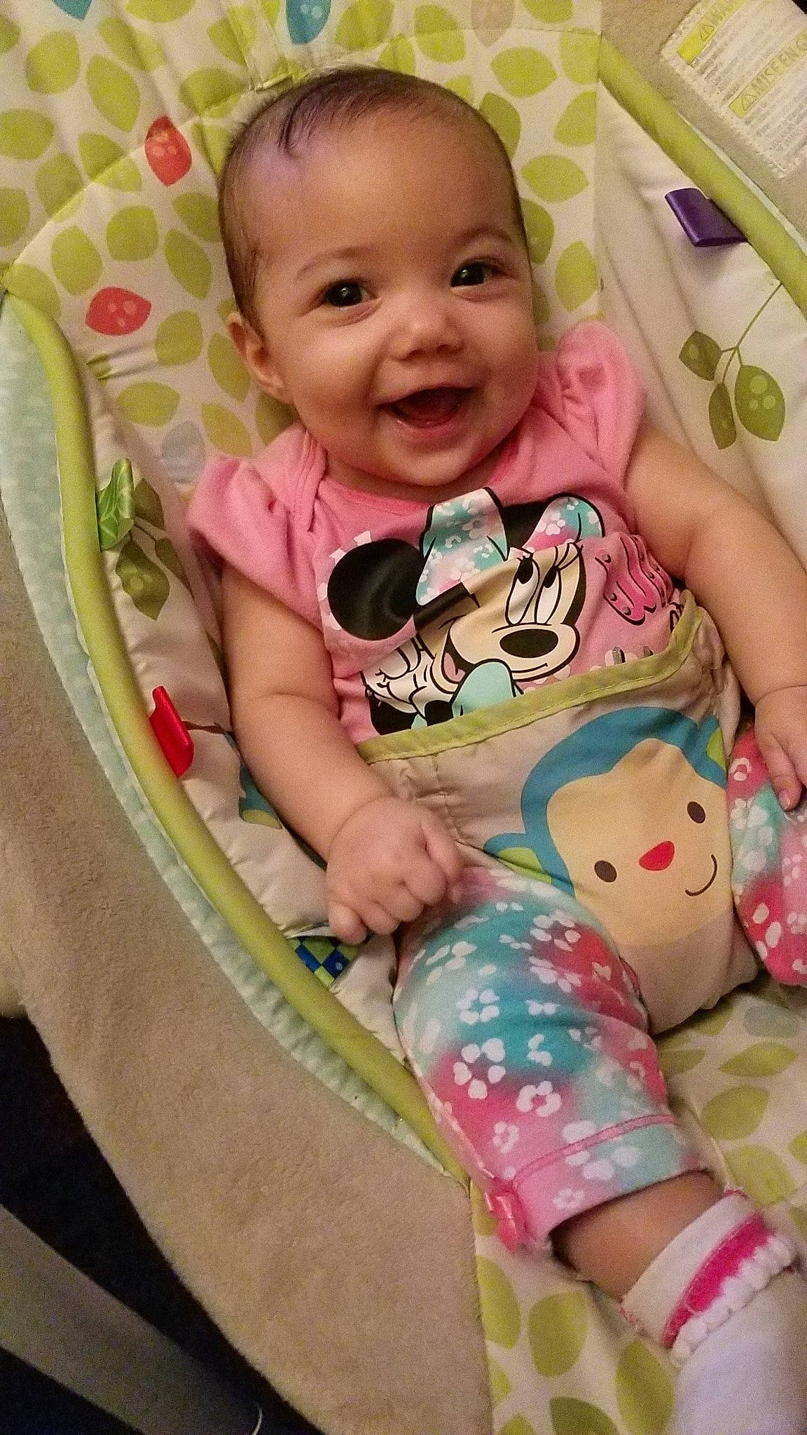 Eleanor And Ember joined the competition — help win amazing prizes! baby, baby_products, baby_toddler_clothing, cheek, child, joy, nap_mat, person, pink, play, product, skin, toddler