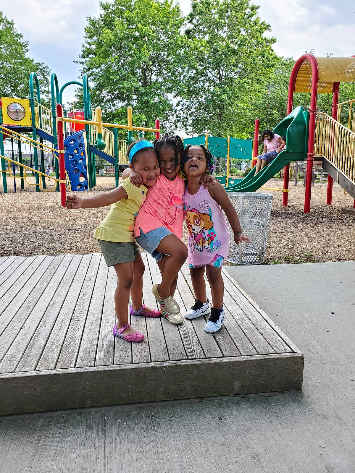 Myka joined the competition — help win amazing prizes! child, city, fun, human_settlement, joy, leisure, nonbuilding_structure, outdoor_play_equipment, park, people, person, plant, play, playground, public_space, recreation, summer, toddler, tourism, tree