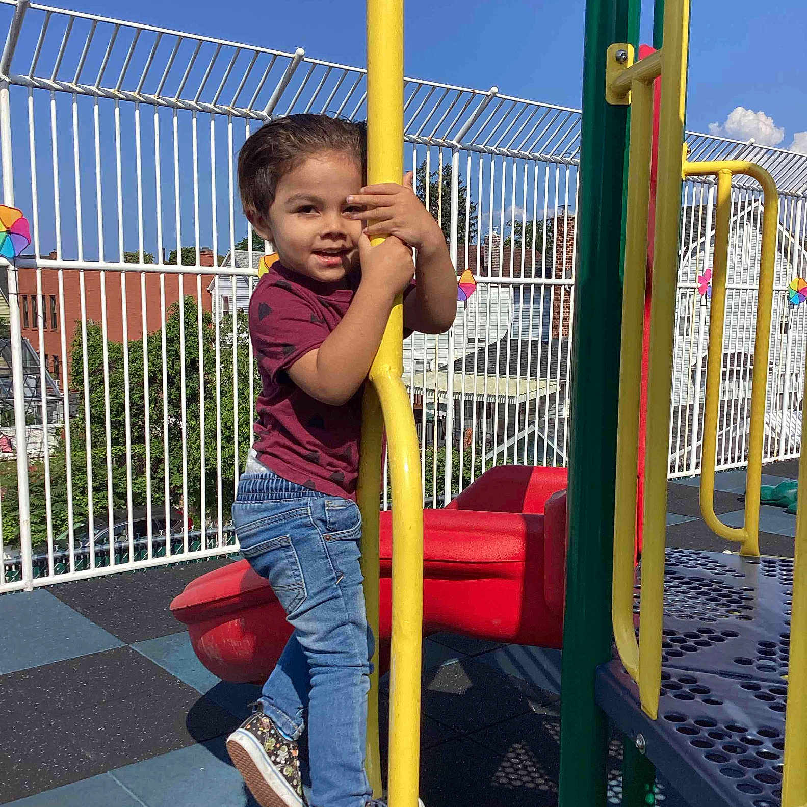 Aleister joined the competition — help win amazing prizes! boy, child, clothing, face, footwear, grass, head, jeans, male, outdoorplayarea, outdoors, pants, person, photography, plant, play, playarea, portrait, shoe, sitting