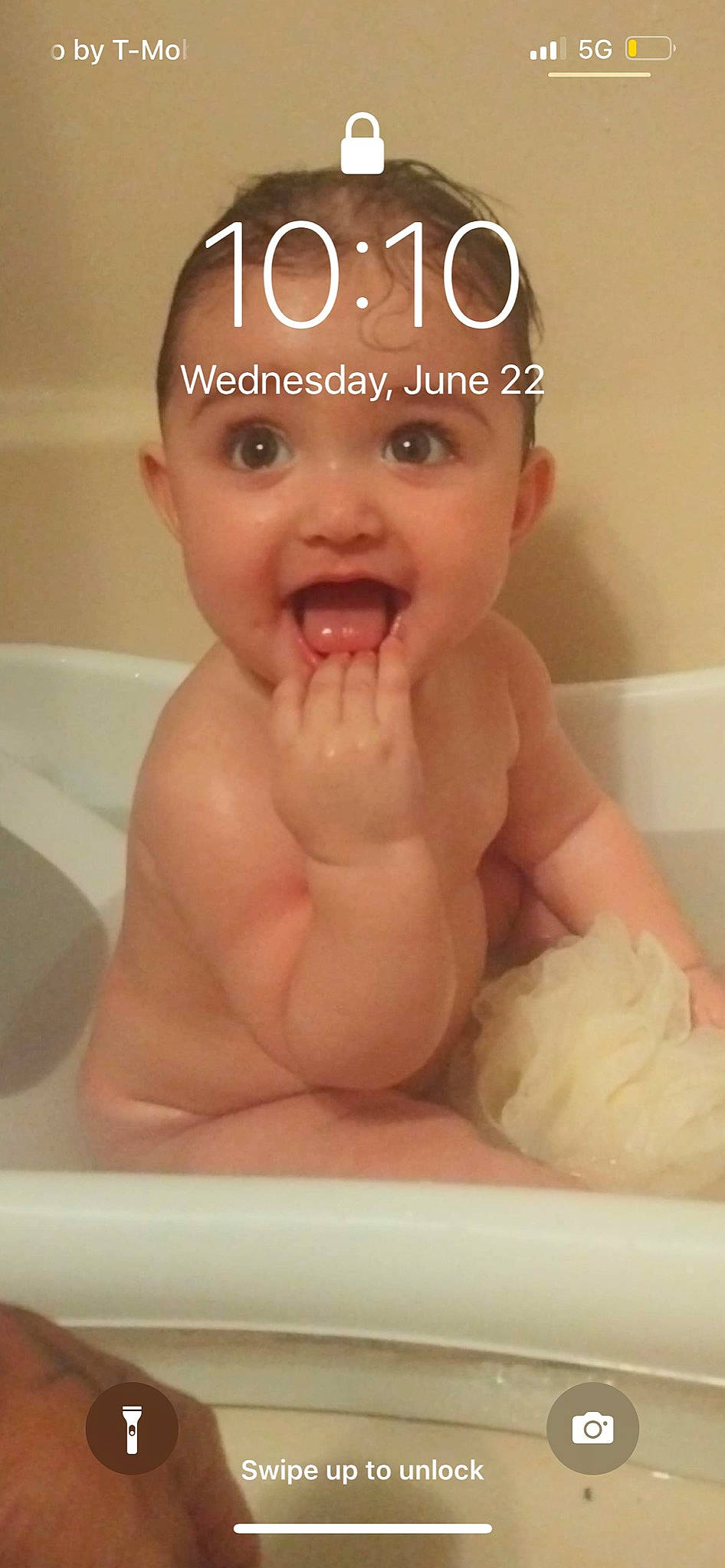 Aviana is registered to the contest to win money with this photo: baby_bathing, bathing, bathroom, bathtub, cheek, chest, ear, eye, eyebrow, eyelash, fluid, happy, head, headwear, jaw, lip, nose, person, personal_care, skin