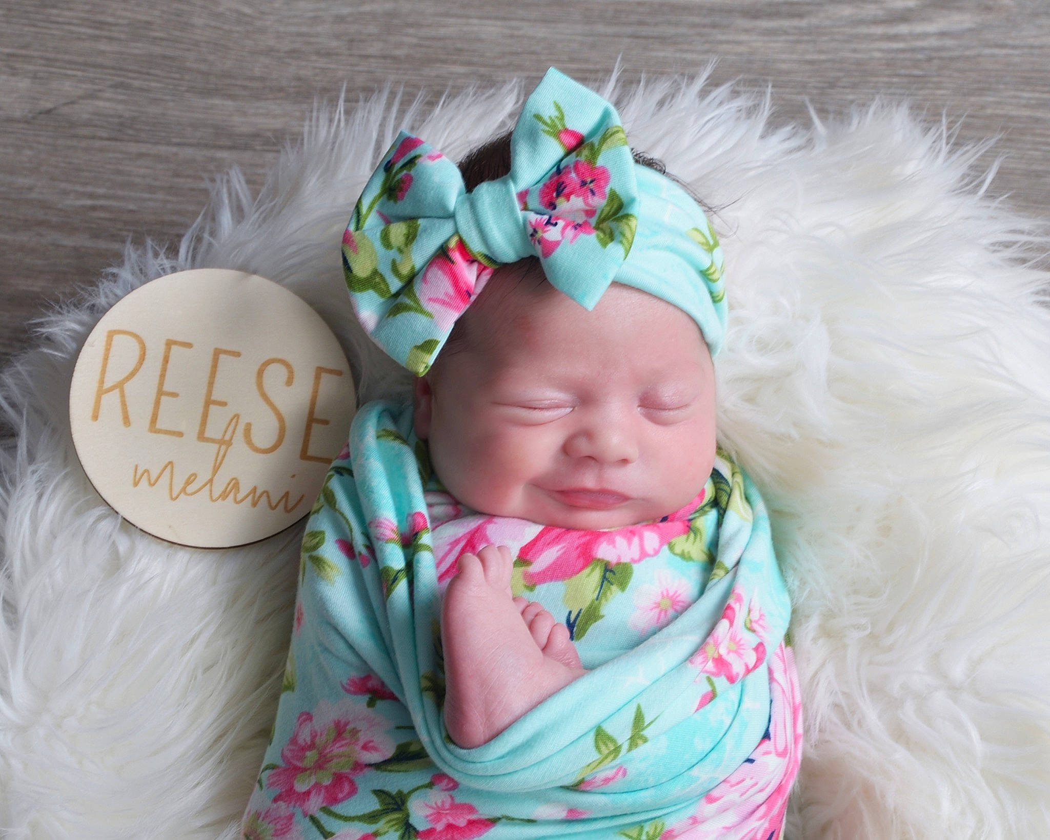 Reese joined the competition — help win amazing prizes! baby, baby_products, baby_toddler_clothing, cap, child, costume_hat, fashion_accessory, grass, hair_accessory, happy, head, headband, headgear, headpiece, jewellery, knit_cap, linens, person, pink, toddler