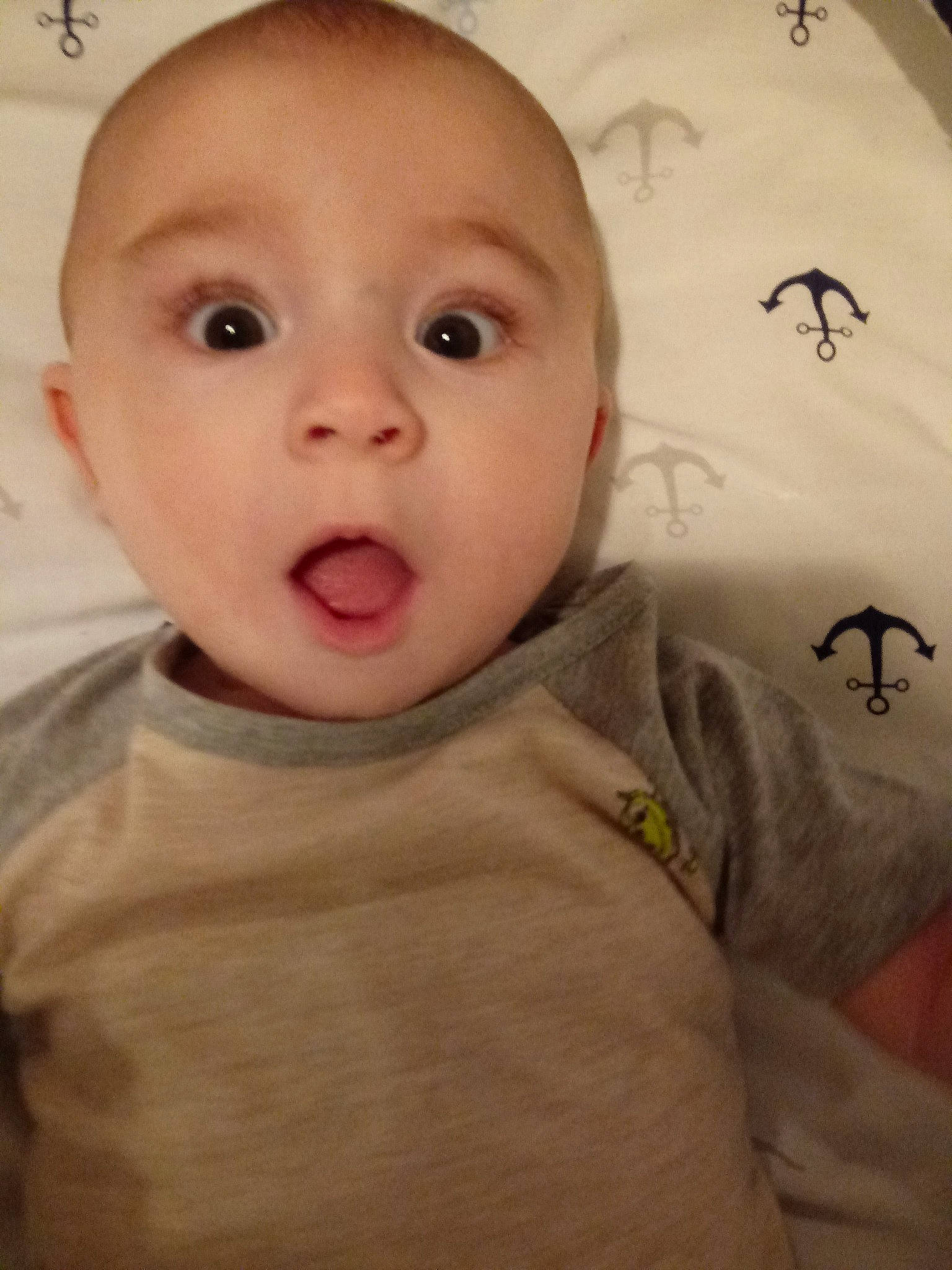 Brenden is registered to the contest to win money with this photo: baby, beauty, cheek, child, chin, close_up, ear, eye, eyebrow, face, facial_expression, forehead, head, iris, lip, mouth, nose, organ, person, skin