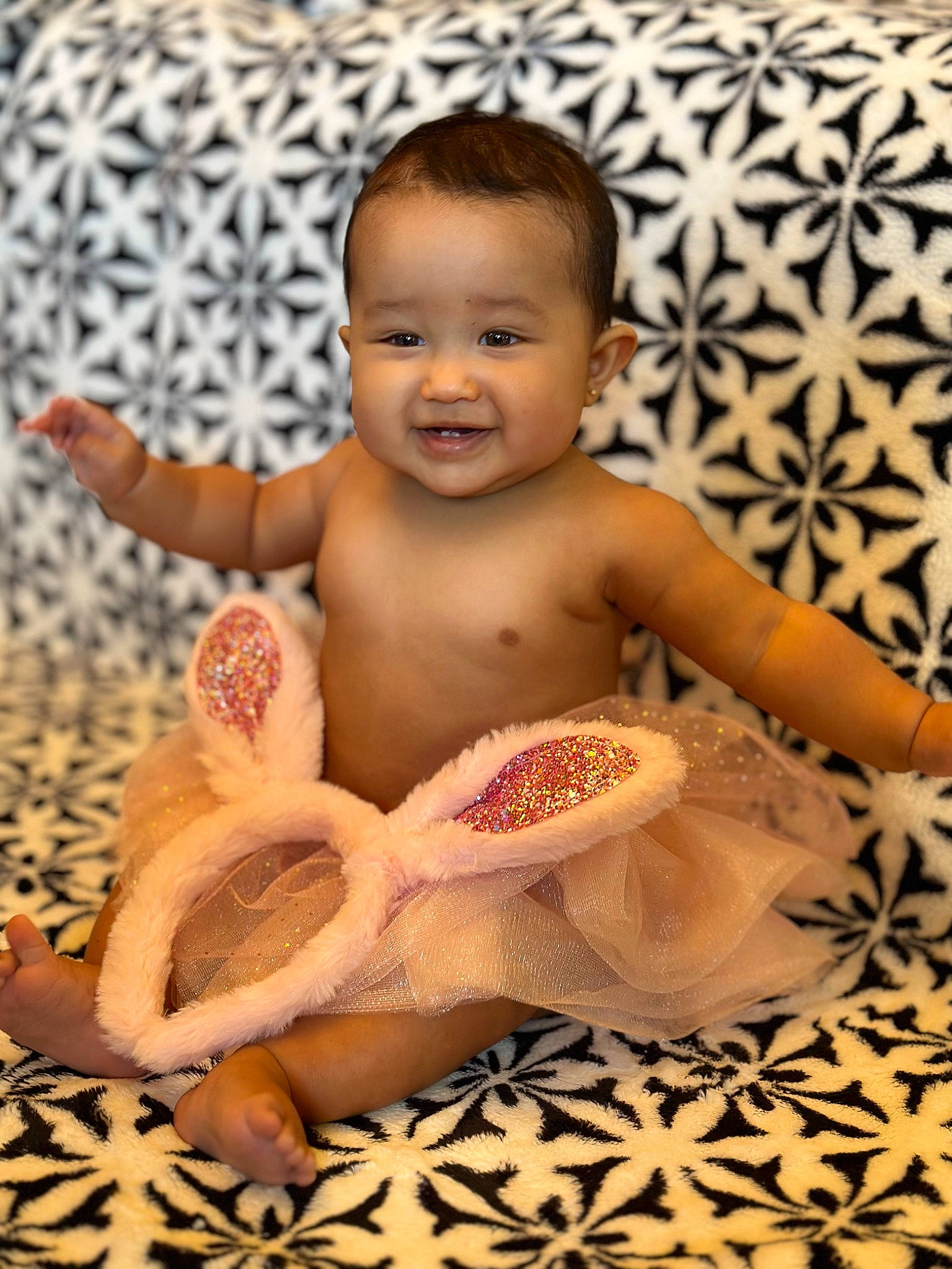 Ares joined the competition — help win amazing prizes! abdomen, baby, baby_toddler_clothing, barechested, barefoot, chest, child, flesh, foot, fun, happy, human_leg, joy, paw, person, photo_caption, sitting, skin, smile, sweetness