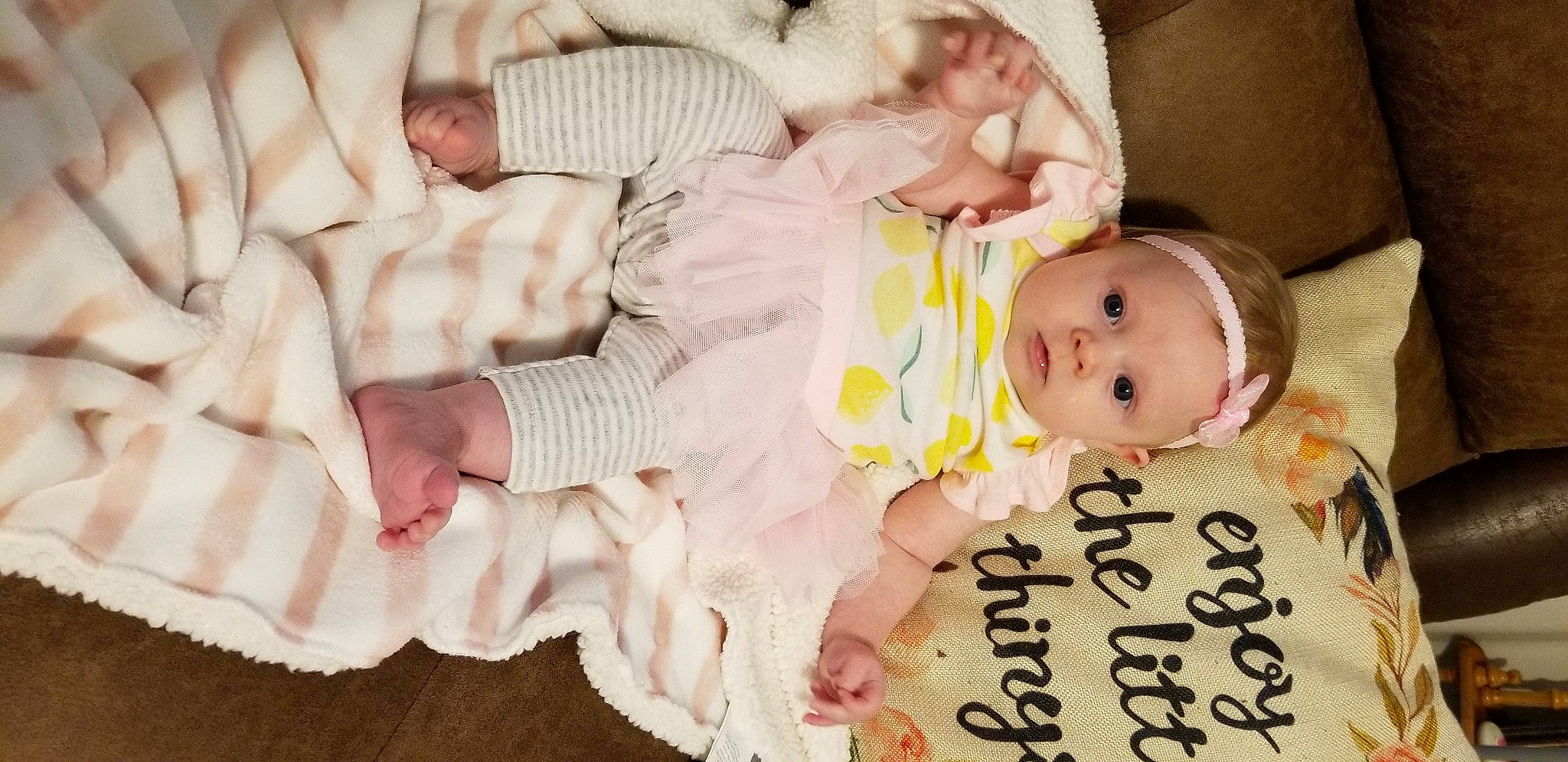 Rosalee joined the competition — help win amazing prizes! baby, baby_products, baby_sleeping, bedtime, blanket, cheek, child, person, pink, product, sibling, skin, textile, toddler