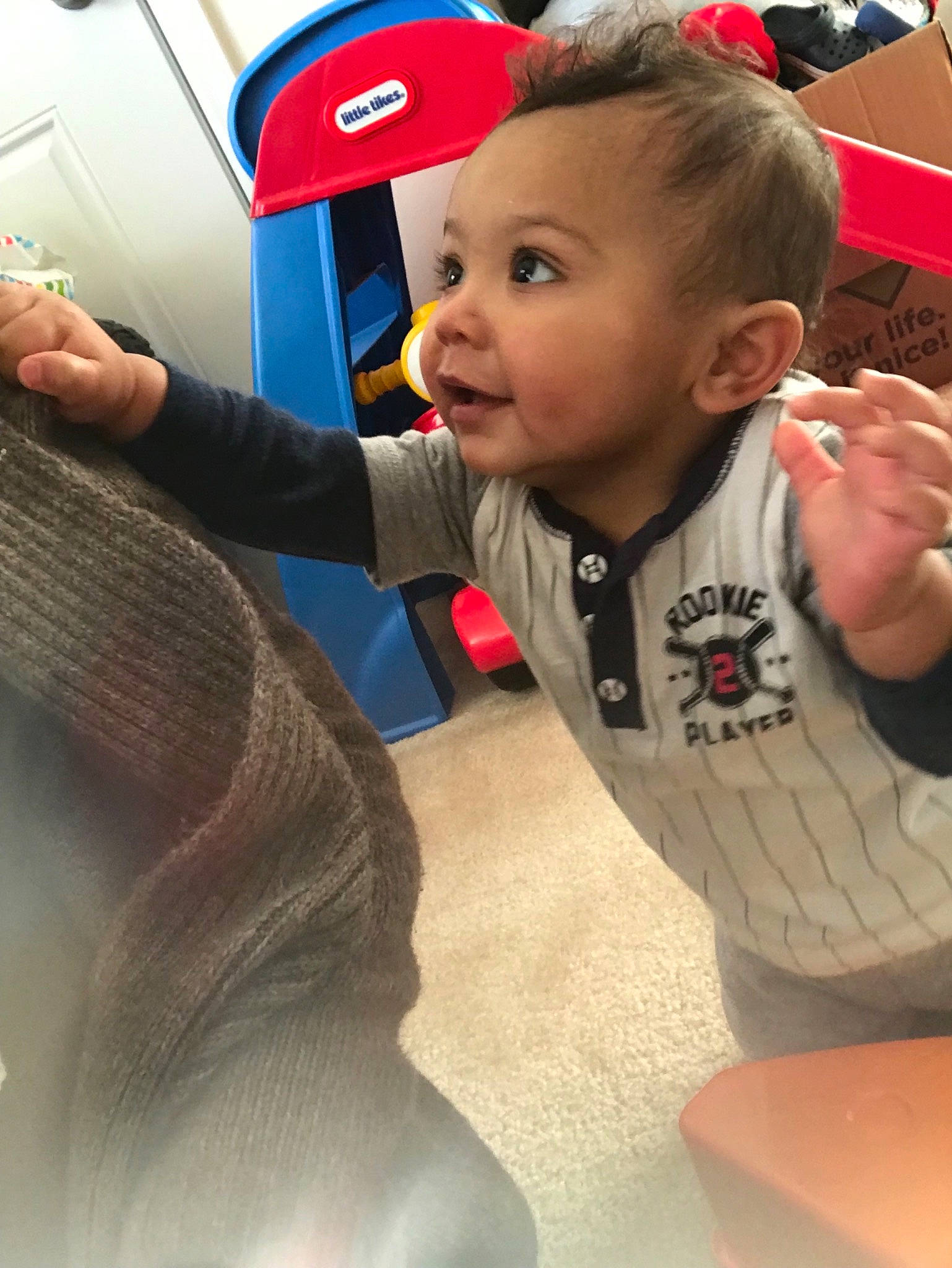 Jadyn is registered to the contest to win money with this photo: child, person, toddler